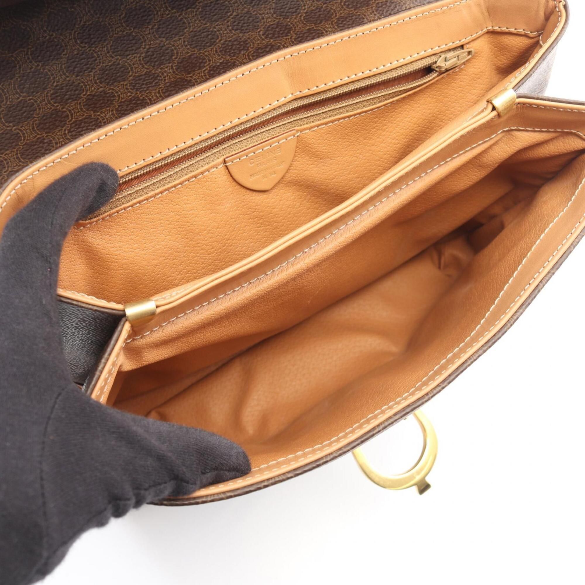 Coated Canvas Leather Handbag (Pre-Owned) - Celine - Modalova
