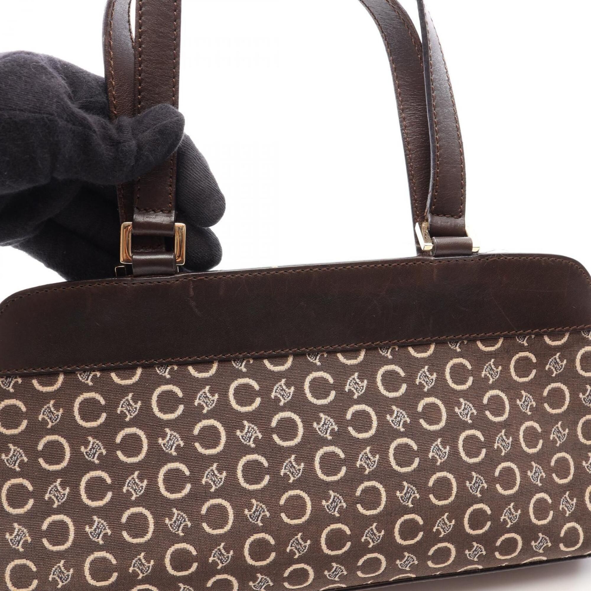 Canvas Leather Handbag (Pre-Owned) - Celine - Modalova