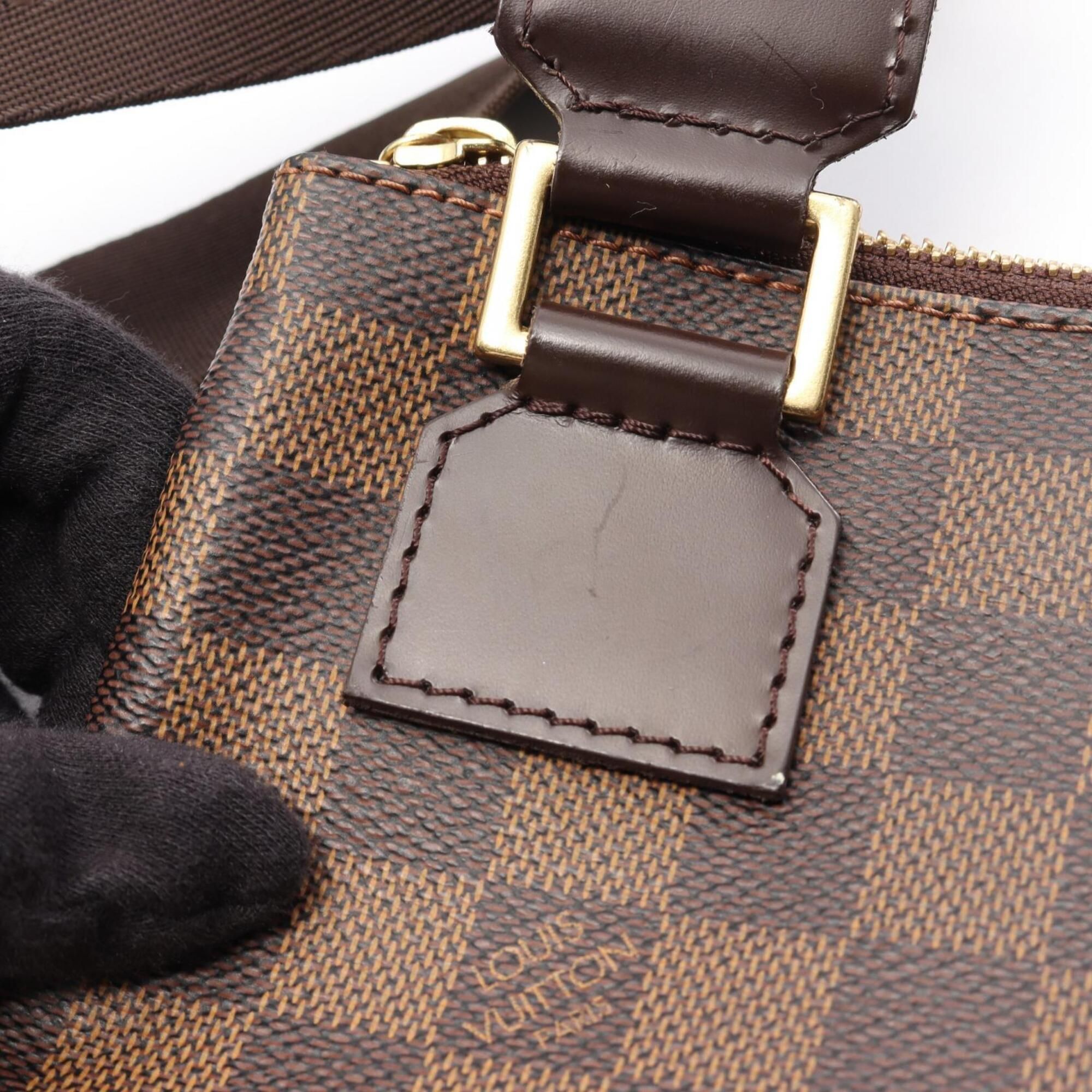 Coated Canvas Leather Handbag Pochette Shoulder Bag (Pre-Owned) - Louis Vuitton - Modalova