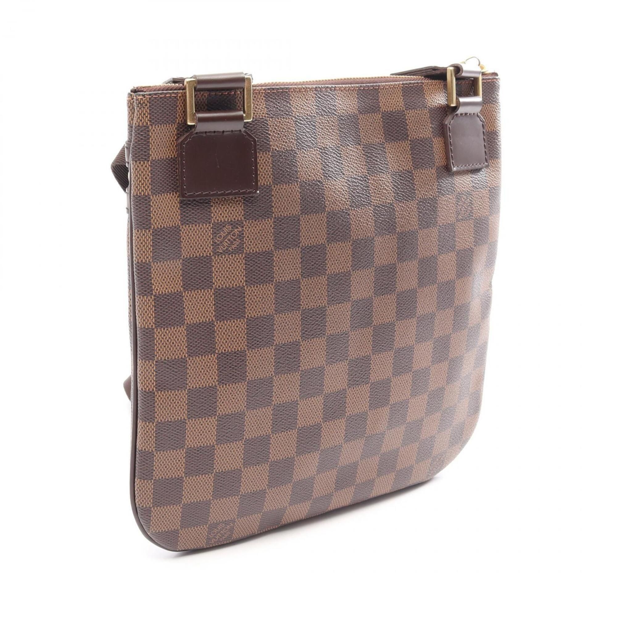 Coated Canvas Leather Handbag Pochette Shoulder Bag (Pre-Owned) - Louis Vuitton - Modalova