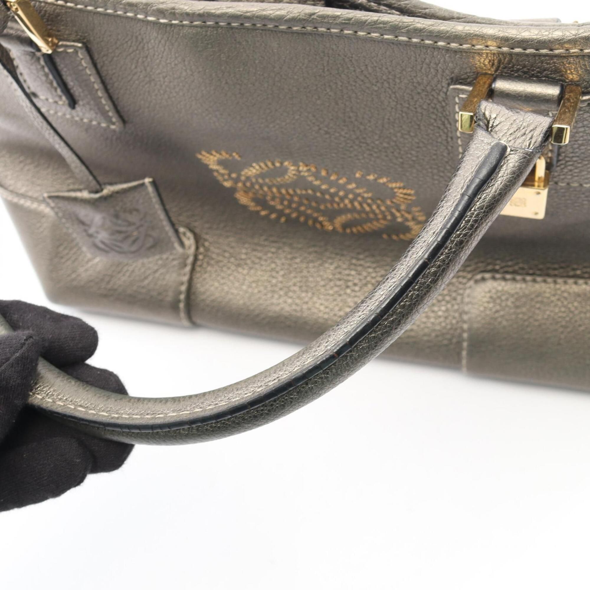 Leather Handbag (Pre-Owned) - Loewe - Modalova