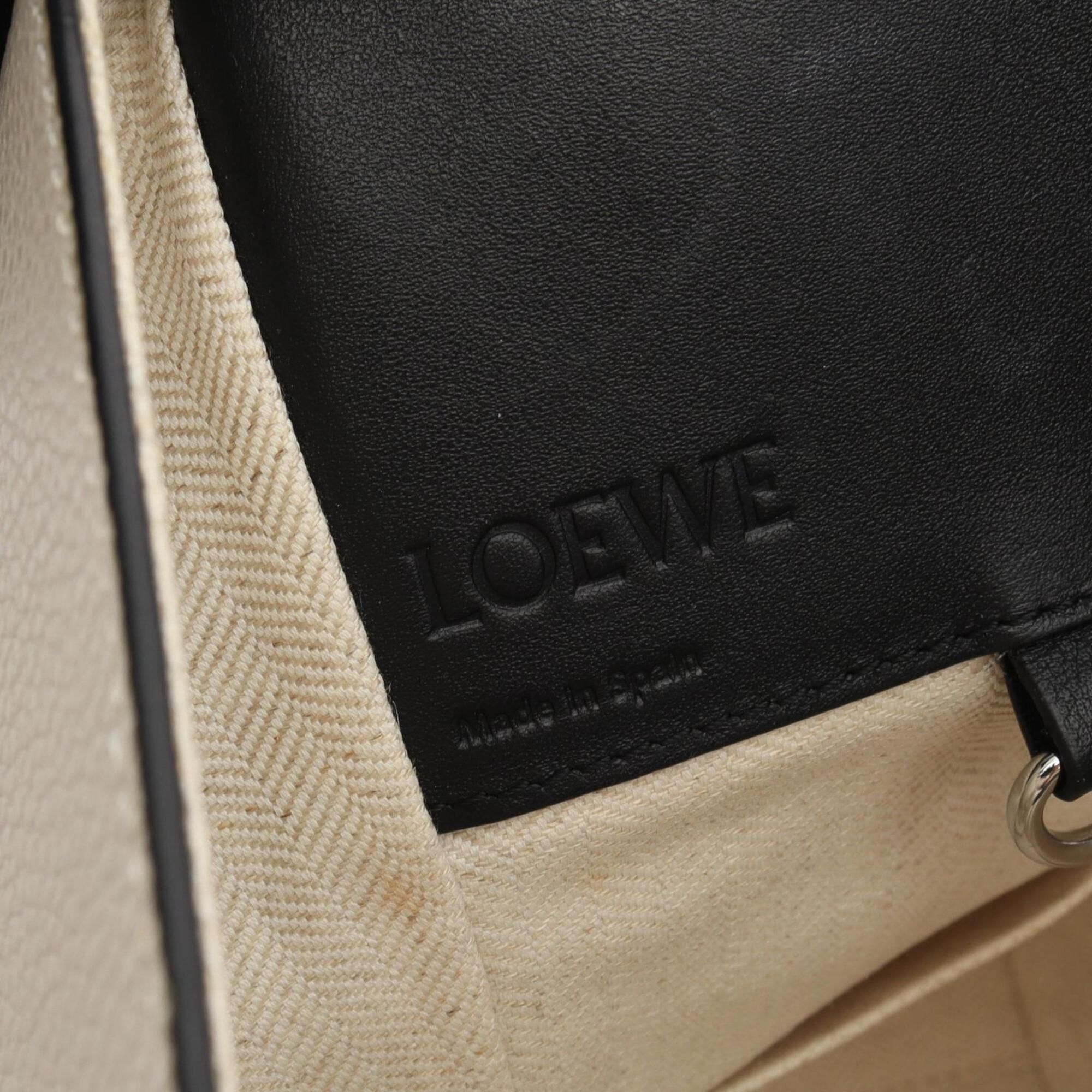 Leather Canvas Handbag (Pre-Owned) - Loewe - Modalova