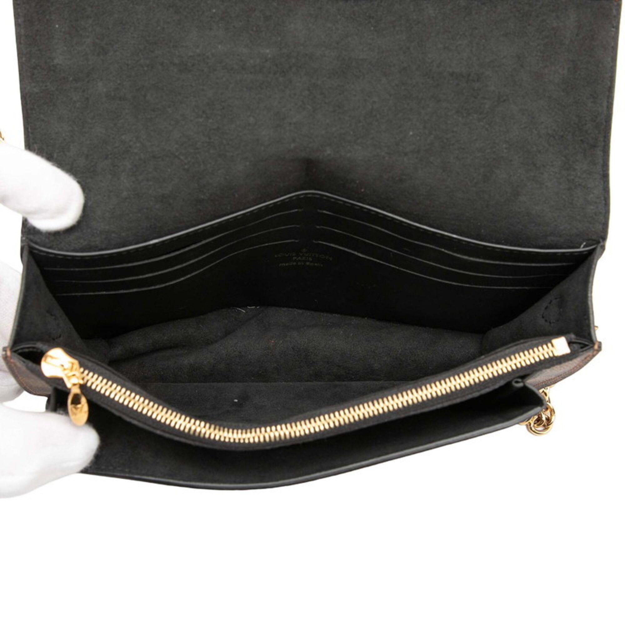 Damier Pvc Leather Shoulder Bag (Pre-Owned) - Louis Vuitton - Modalova