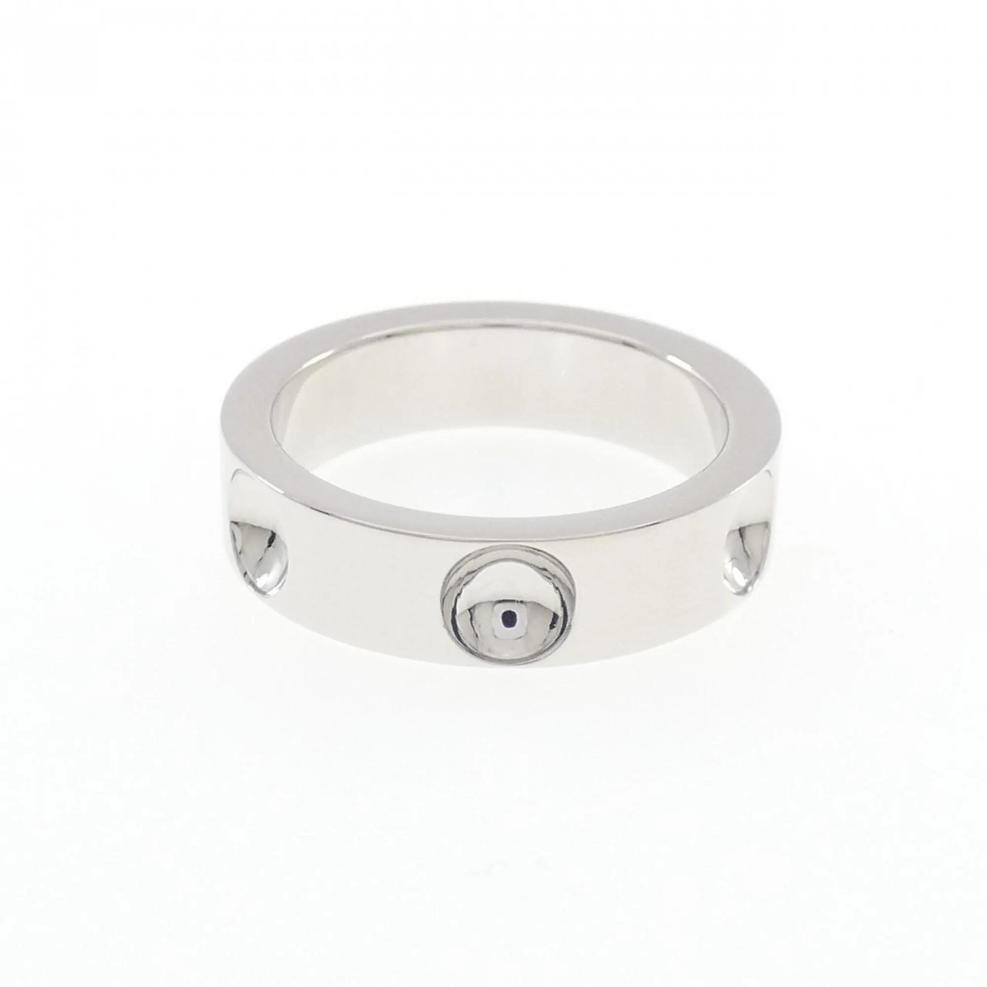 White Gold (18K) Band Ring (Pre-Owned) - Louis Vuitton - Modalova