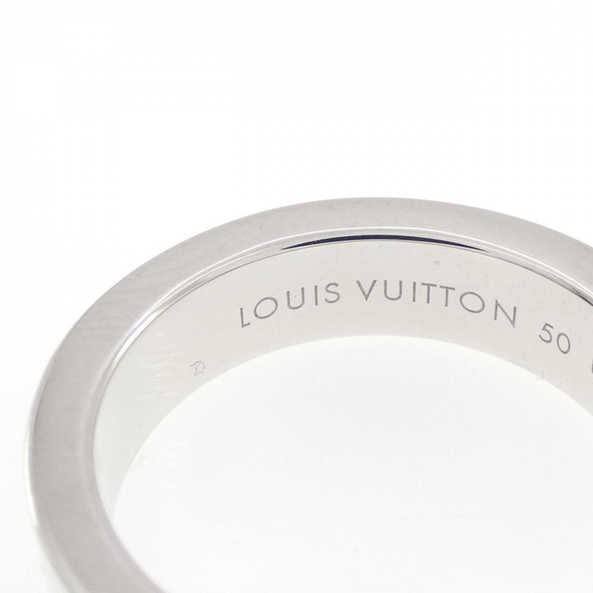 White Gold (18K) Band Ring (Pre-Owned) - Louis Vuitton - Modalova