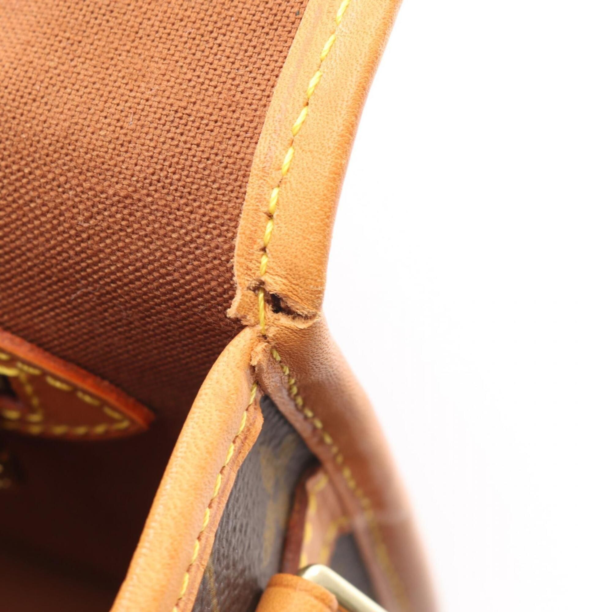 Coated Canvas Leather Handbag Shoulder Bag (Pre-Owned) - Louis Vuitton - Modalova