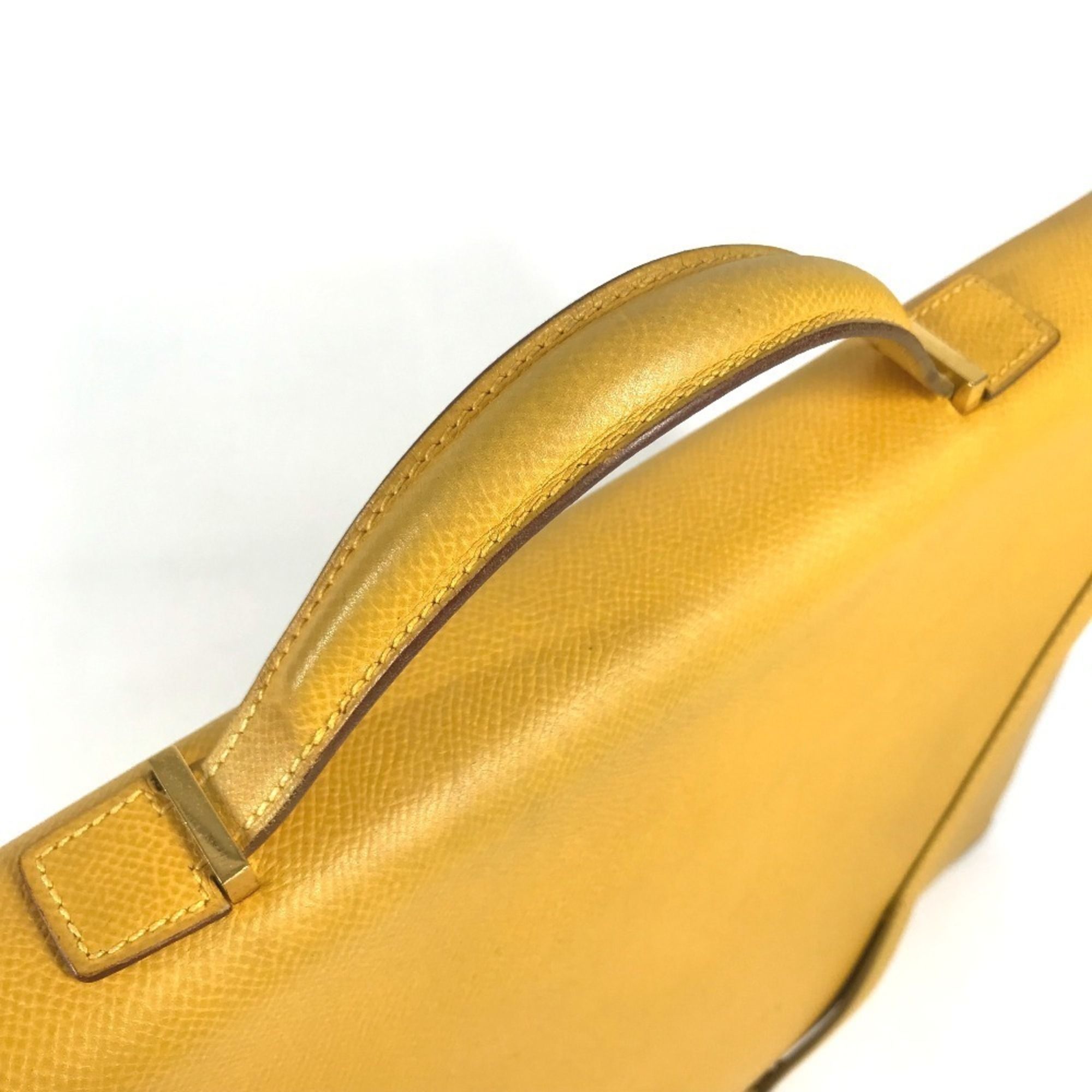 Courchevel Leather Briefcase Handbag (Pre-Owned) - Hermes - Modalova