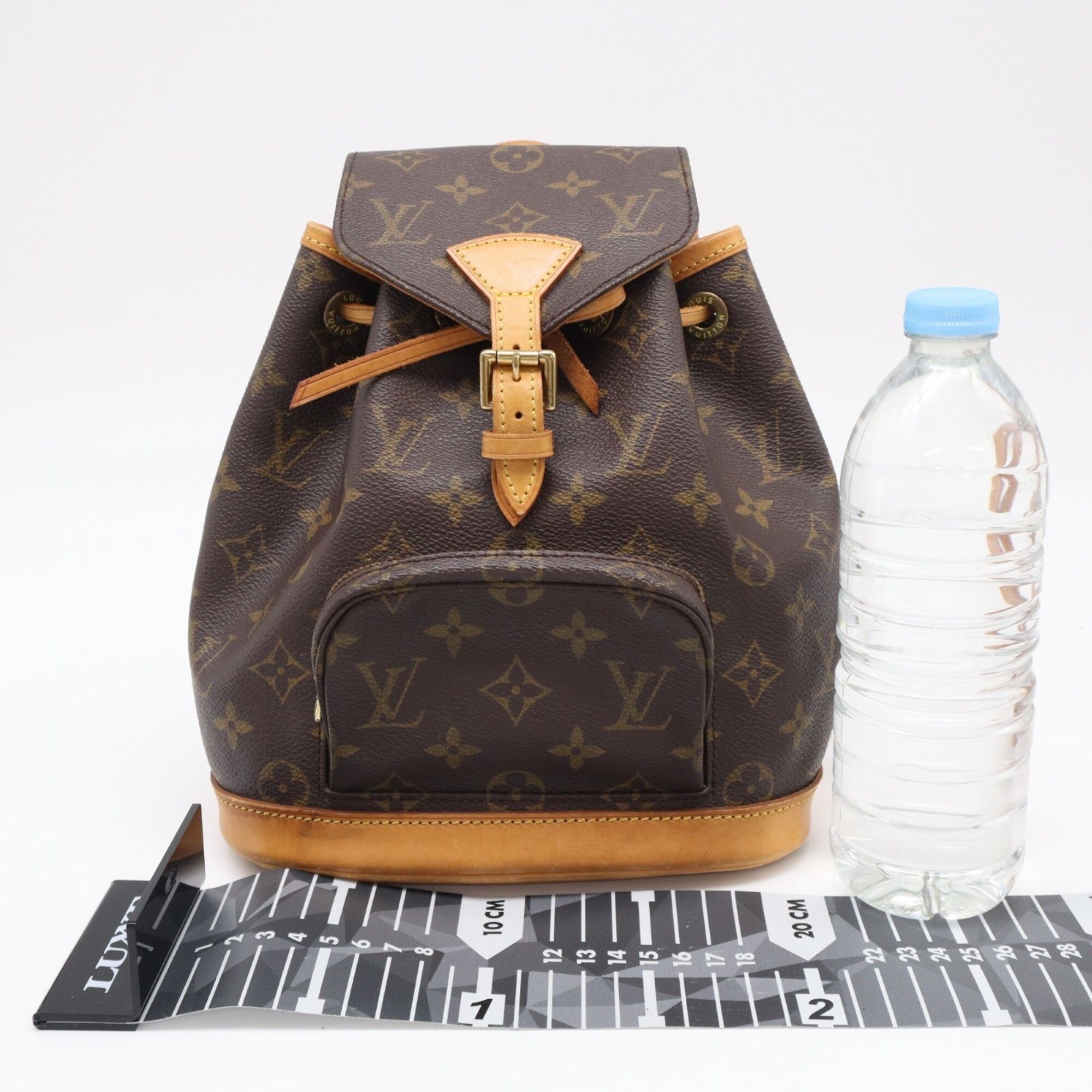 Coated Canvas Leather Backpack (Pre-Owned) - Louis Vuitton - Modalova