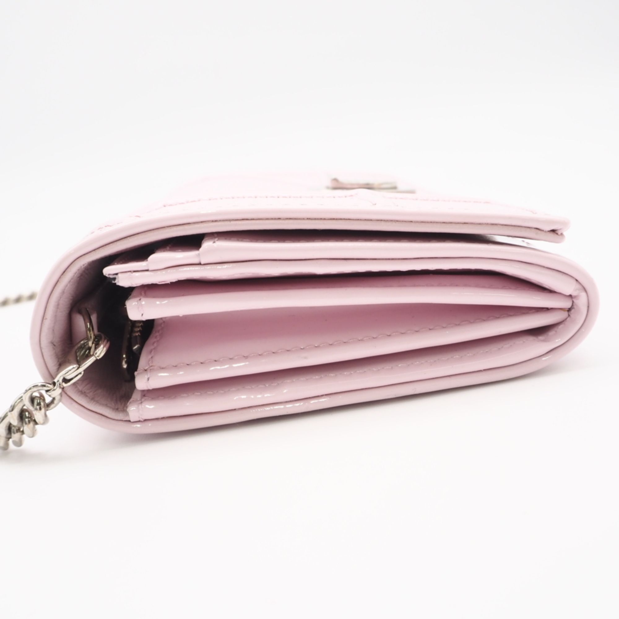 Leather Chain/Shoulder Wallet (Pre-Owned) - Christian Dior - Modalova