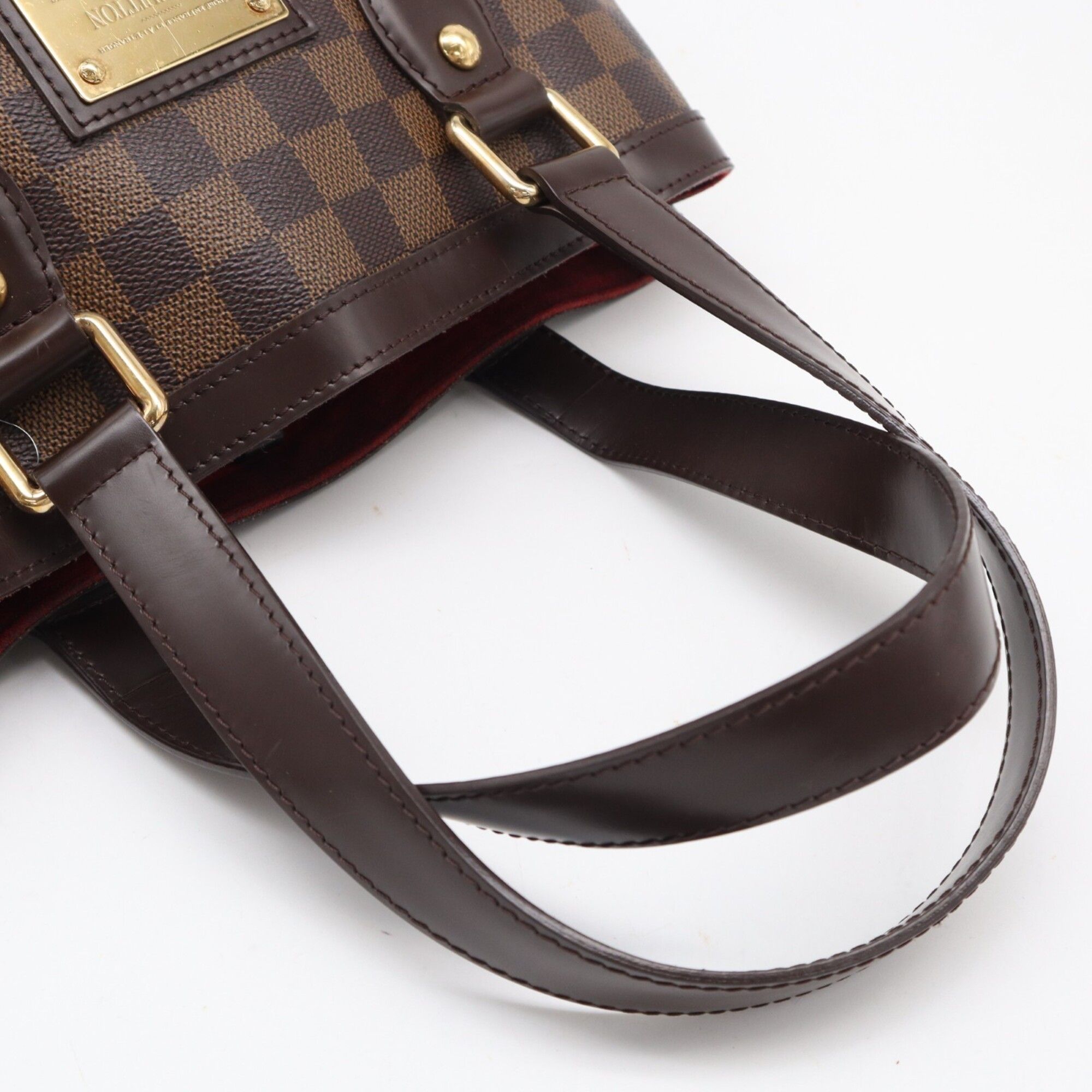 Leather Coated Canvas Handbag (Pre-Owned) - Louis Vuitton - Modalova