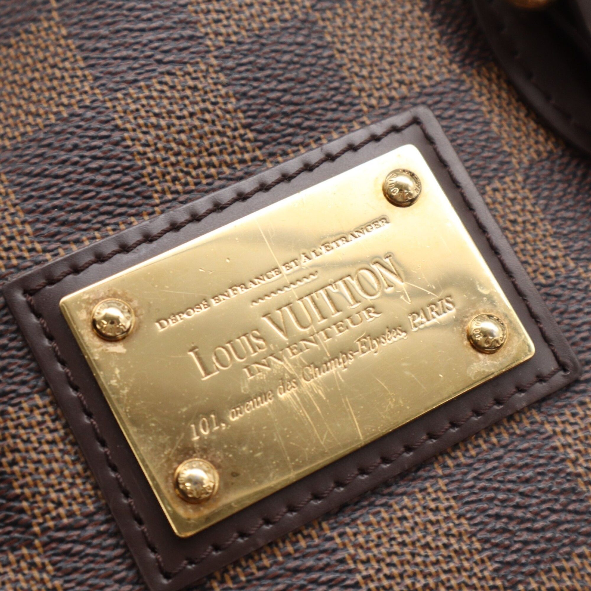 Leather Coated Canvas Handbag (Pre-Owned) - Louis Vuitton - Modalova