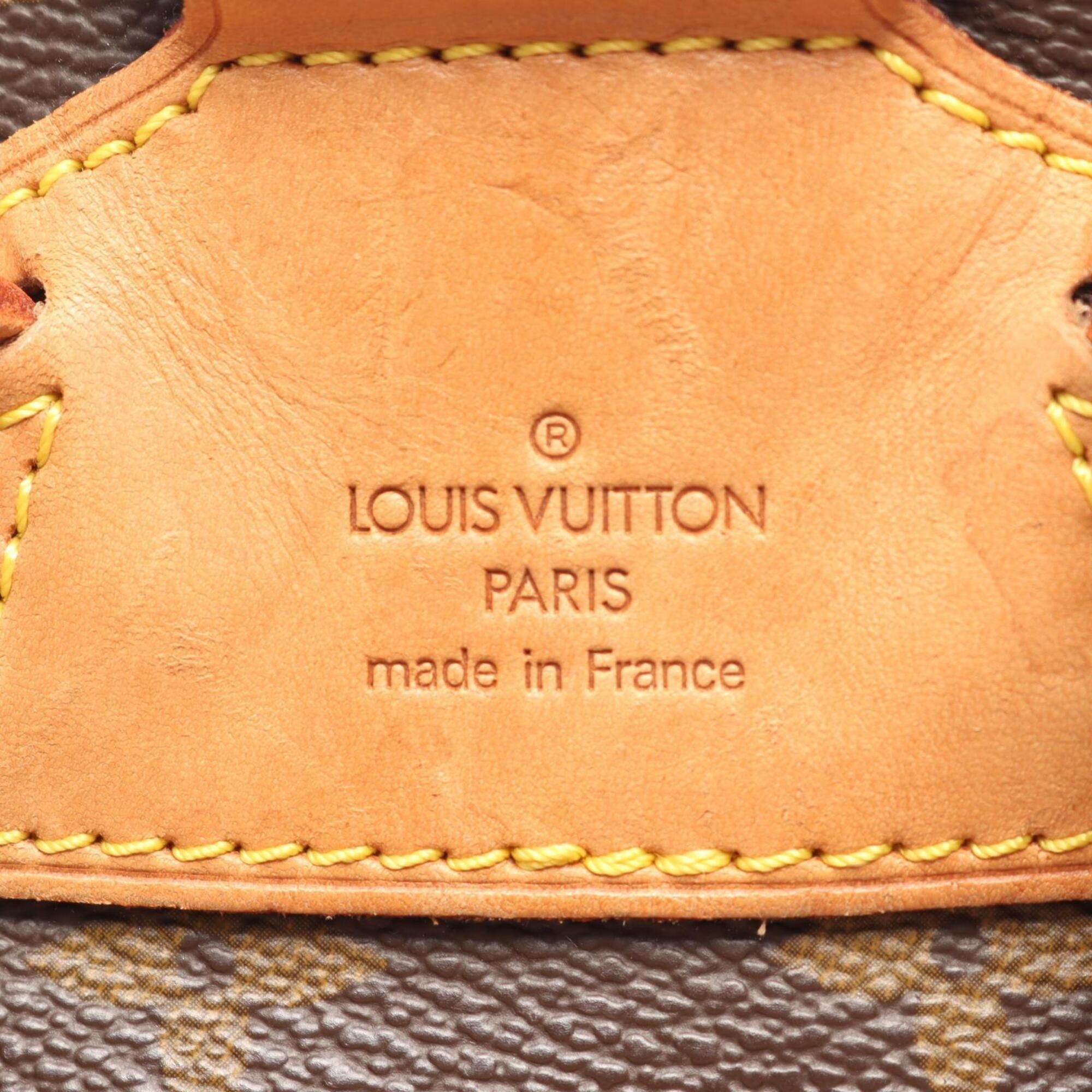 Coated Canvas Pvc Monogram Leather Backpack Handbag (Pre-Owned) - Louis Vuitton - Modalova