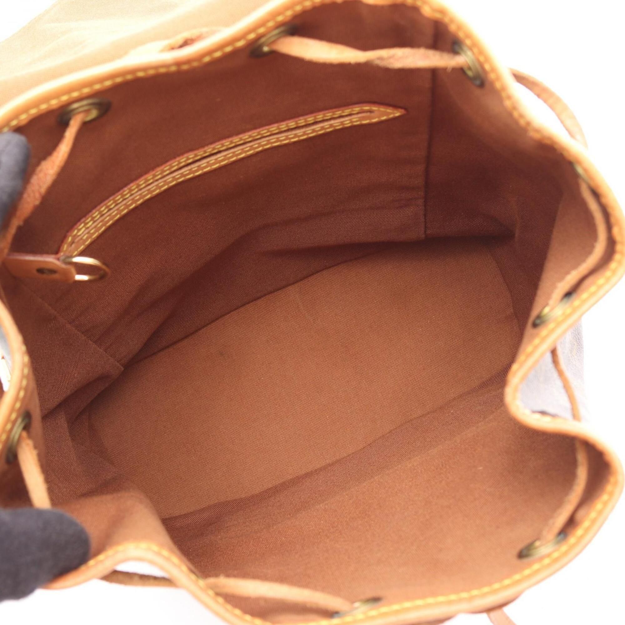 Coated Canvas Pvc Monogram Leather Backpack Handbag (Pre-Owned) - Louis Vuitton - Modalova