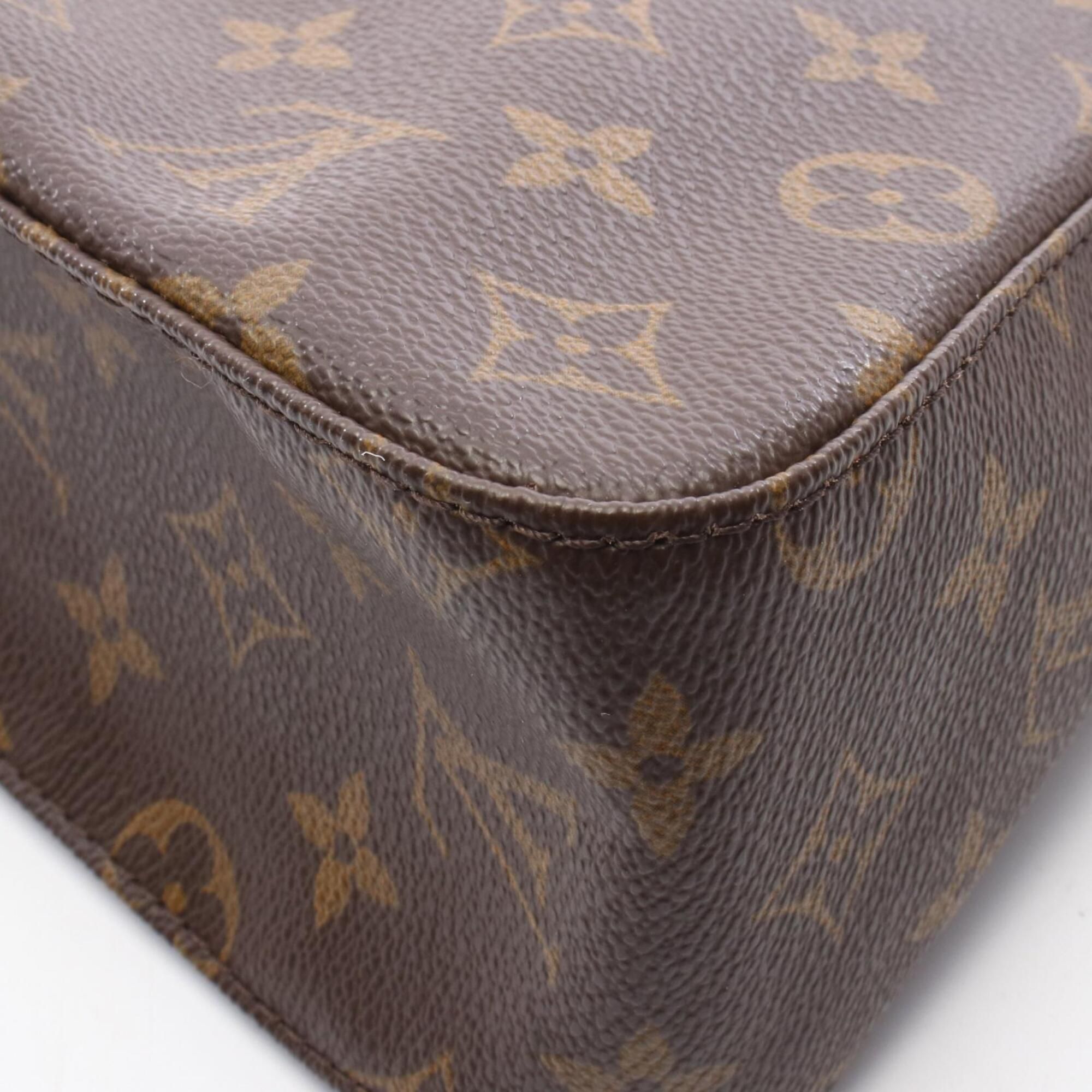 Coated Canvas Pvc Monogram Leather Handbag (Pre-Owned) - Louis Vuitton - Modalova