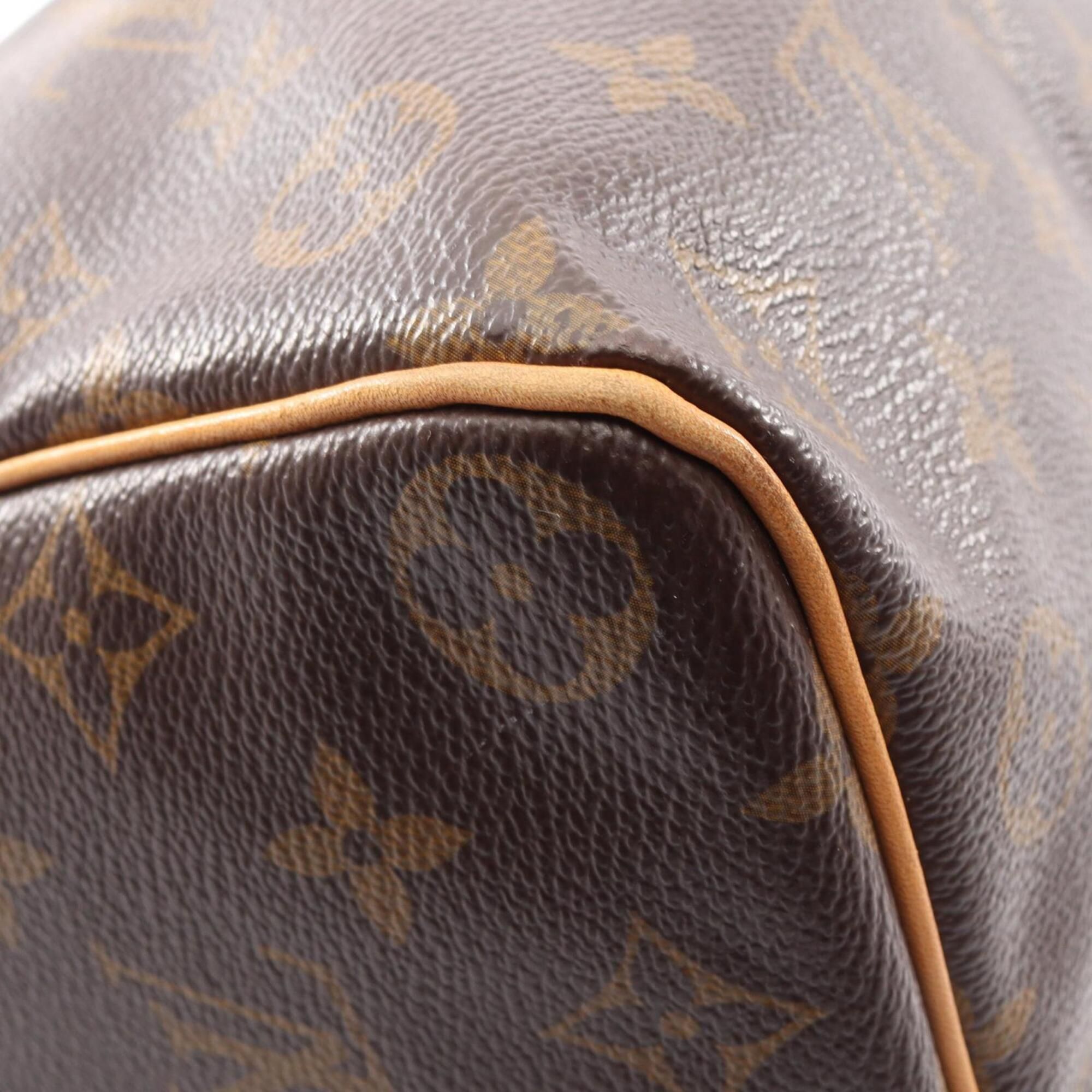 Coated Canvas Pvc Monogram Leather Handbag (Pre-Owned) - Louis Vuitton - Modalova