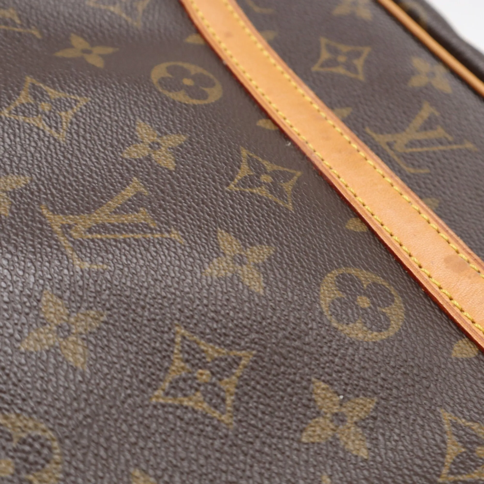 Coated Canvas Leather Shoulder Bag (Pre-Owned) - Louis Vuitton - Modalova