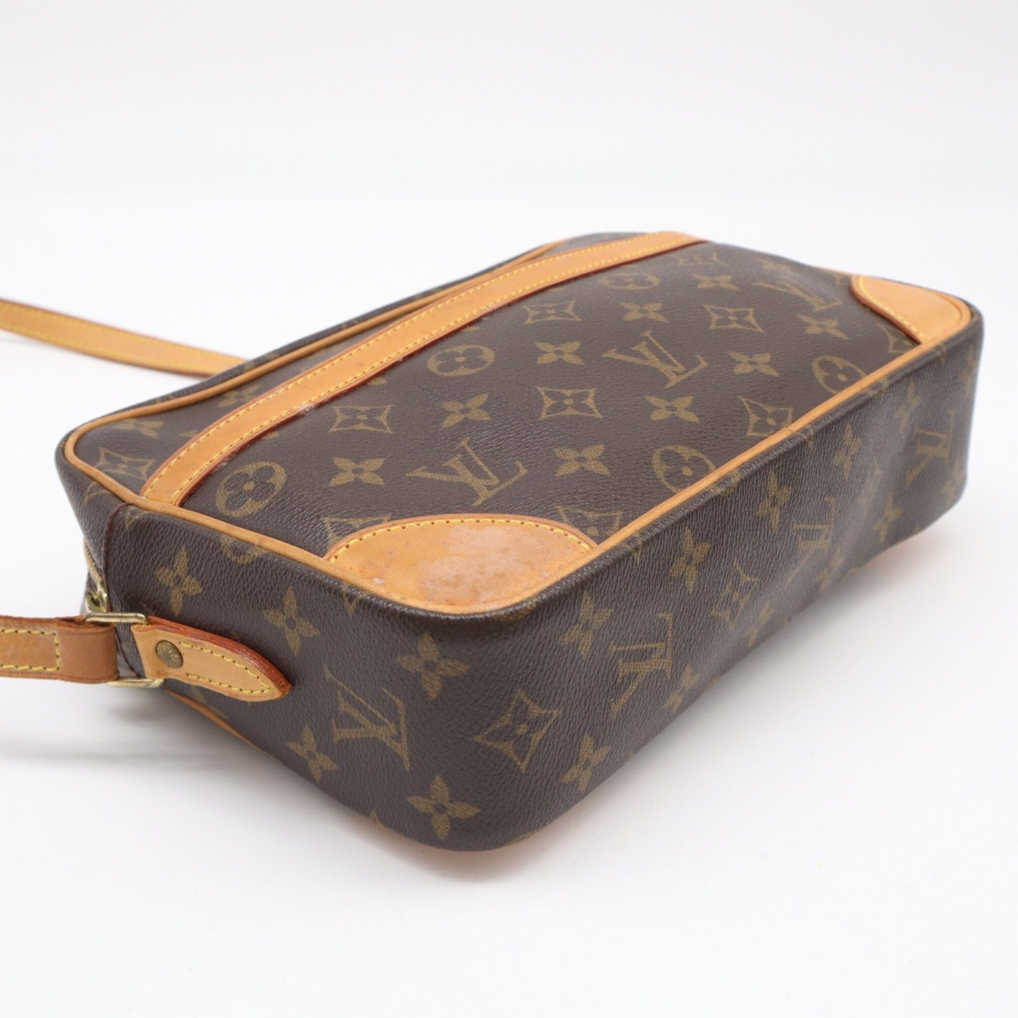 Coated Canvas Leather Shoulder Bag (Pre-Owned) - Louis Vuitton - Modalova