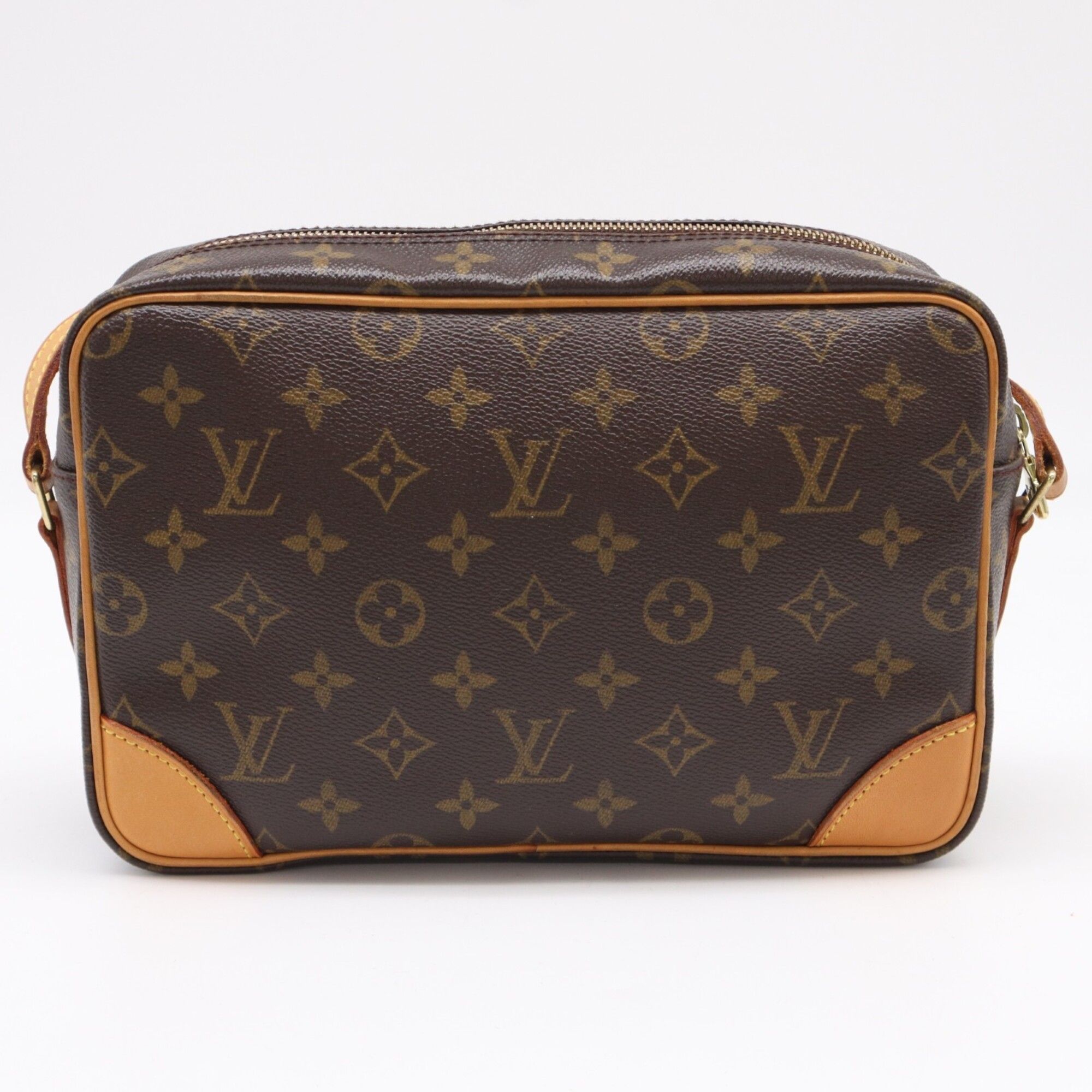 Coated Canvas Leather Shoulder Bag (Pre-Owned) - Louis Vuitton - Modalova