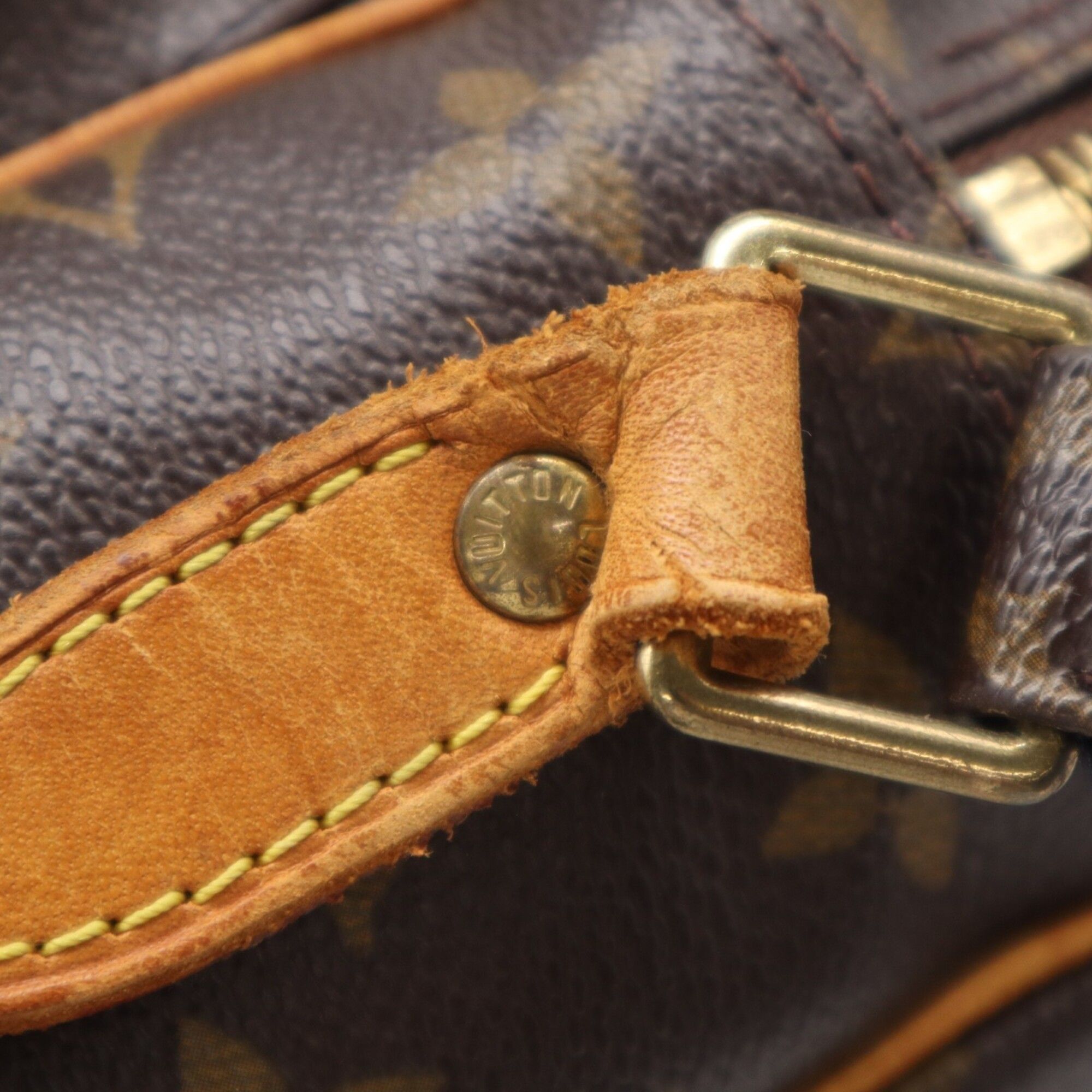 Coated Canvas Leather Shoulder Bag (Pre-Owned) - Louis Vuitton - Modalova