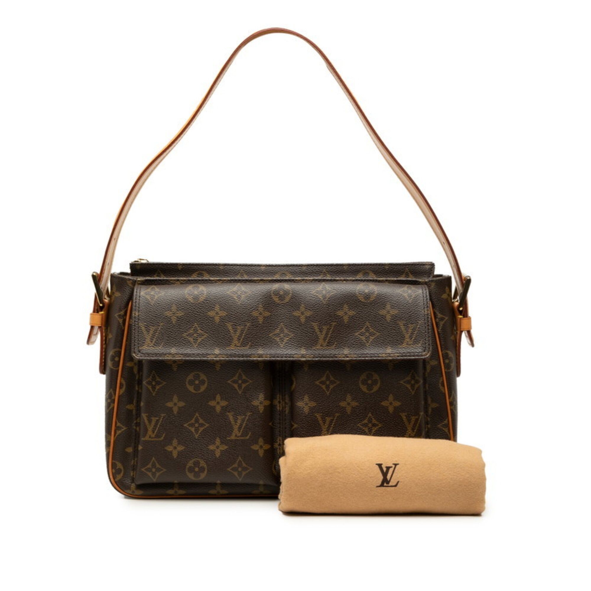 Monogram Pvc Leather Shoulder Bag (Pre-Owned) - Louis Vuitton - Modalova