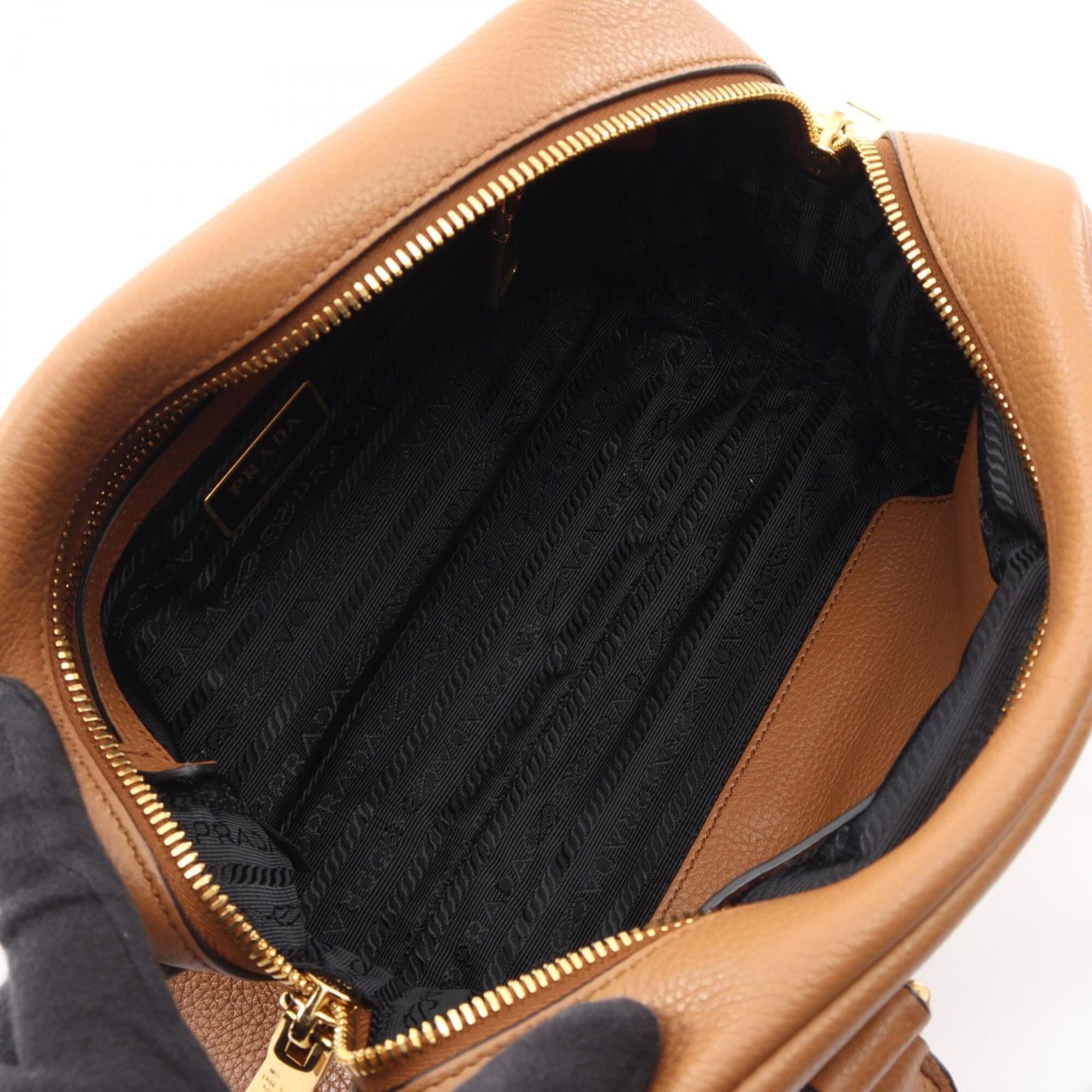 Leather Handbag (Pre-Owned) - Prada - Modalova