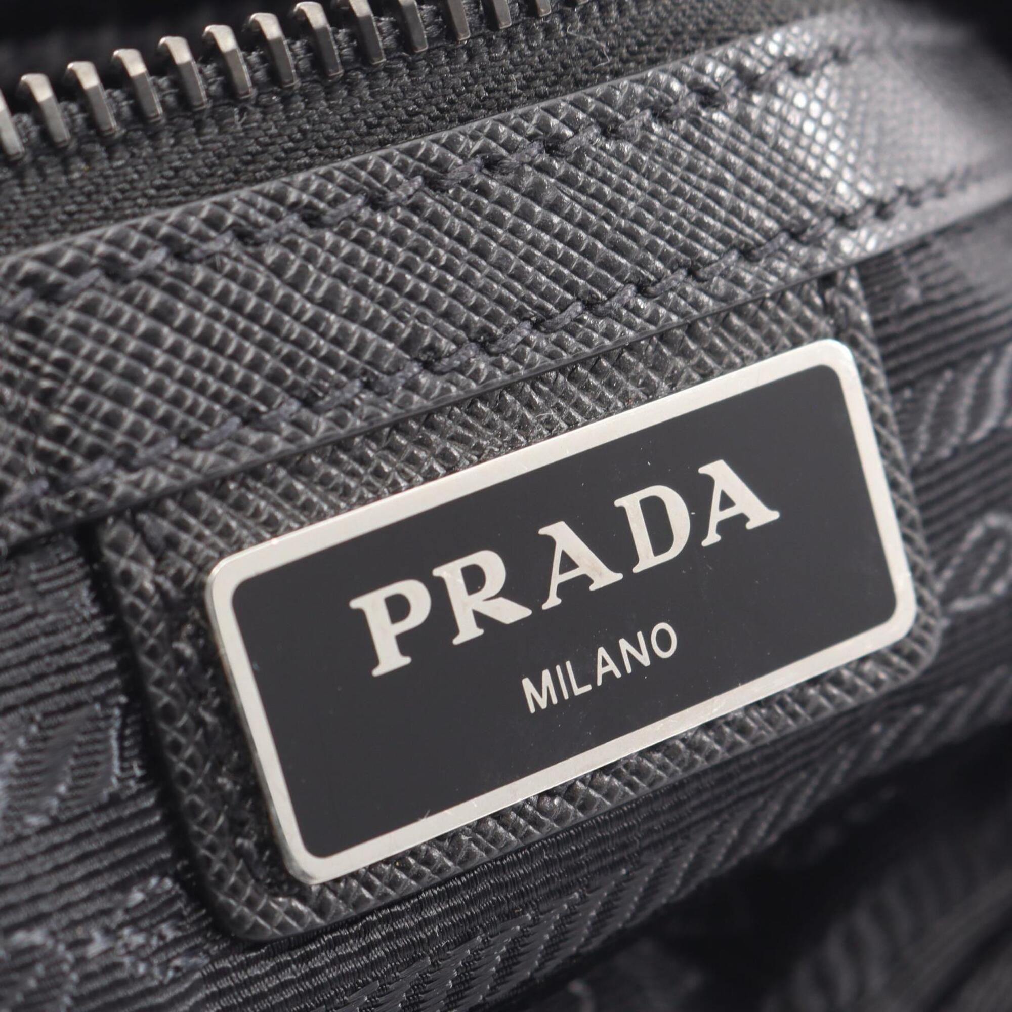 Nylon Leather Handbag Shoulder Bag (Pre-Owned) - Prada - Modalova