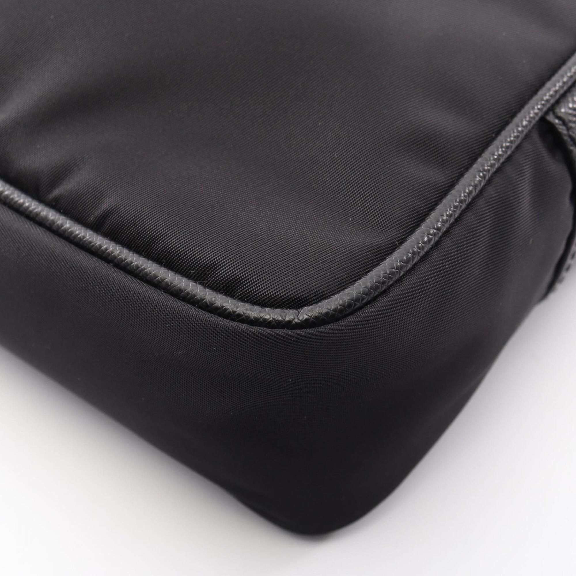Nylon Leather Handbag Shoulder Bag (Pre-Owned) - Prada - Modalova