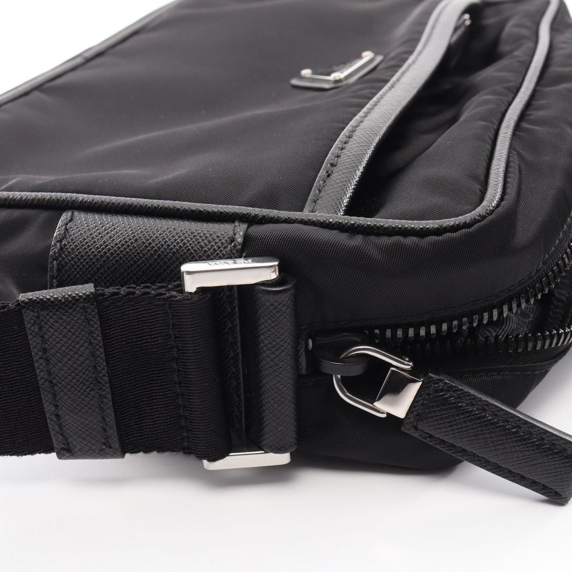 Nylon Leather Handbag Shoulder Bag (Pre-Owned) - Prada - Modalova