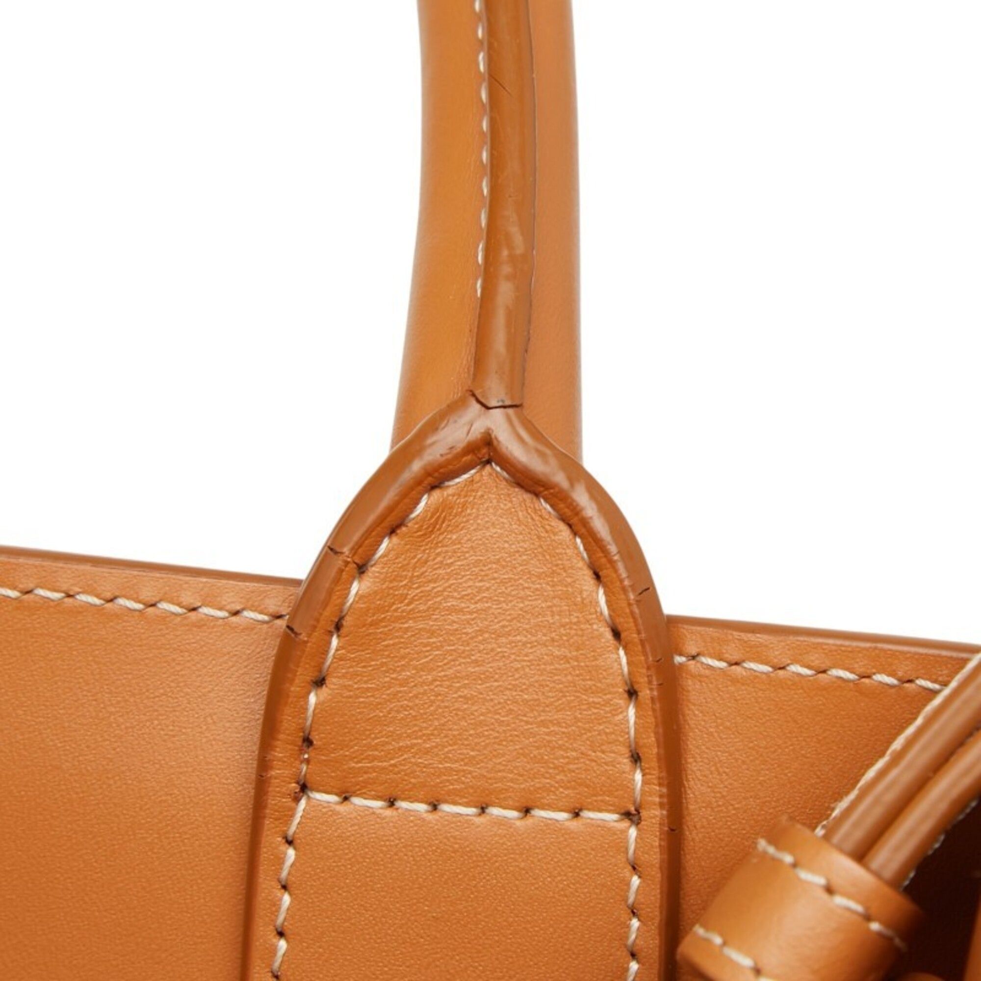 Cabas Canvas Leather Handbag Shoulder Bag (Pre-Owned) - Celine - Modalova
