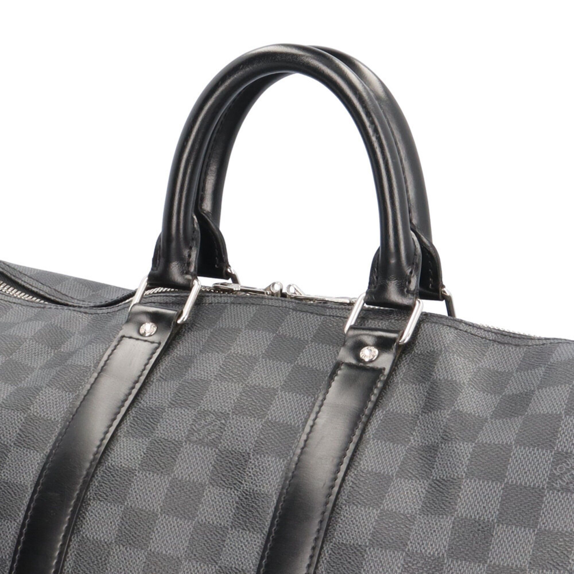 Damier Graphite Damier Graphite Boston Bag (Pre-Owned) - Louis Vuitton - Modalova