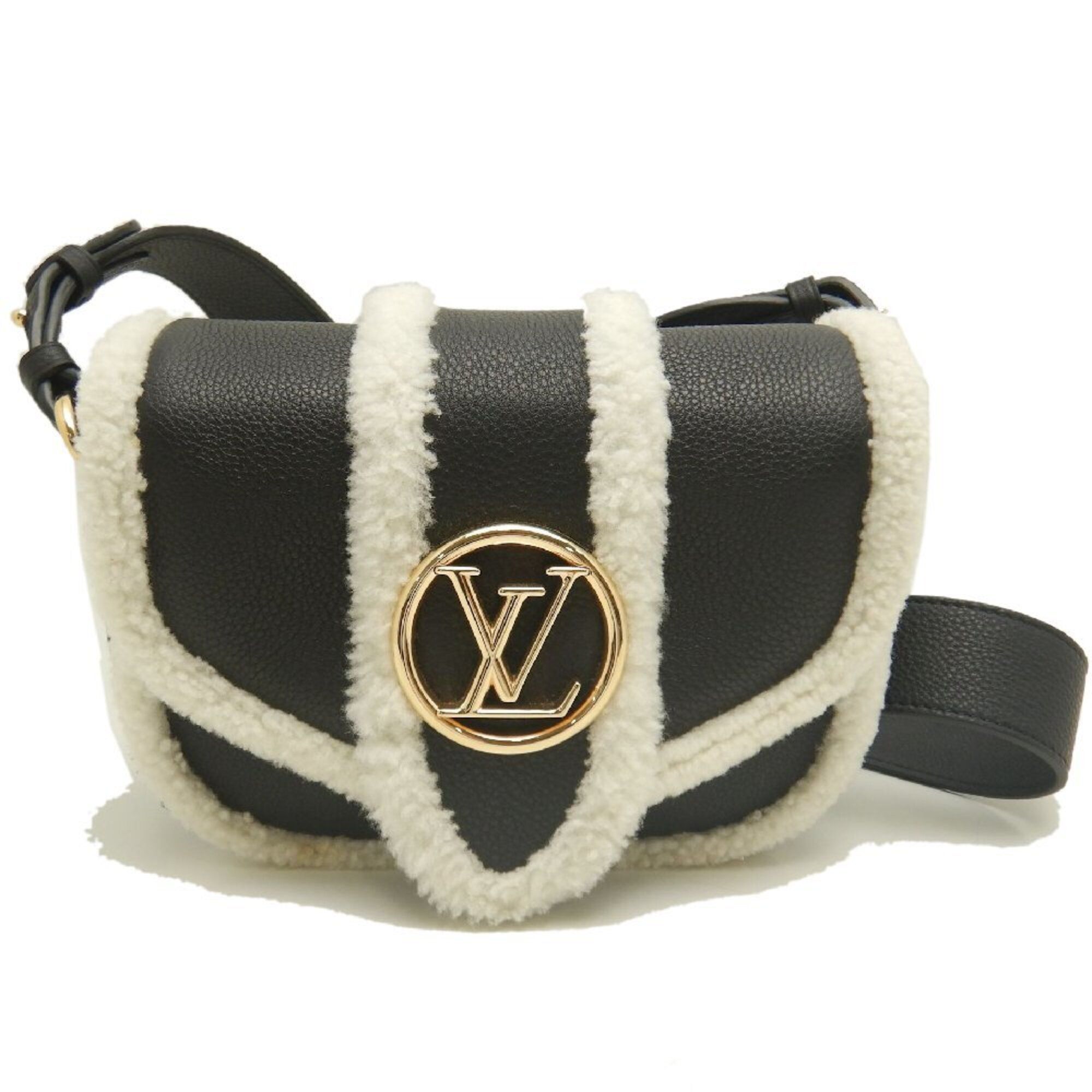 Wool Leather Shoulder Bag (Pre-Owned) - Louis Vuitton - Modalova