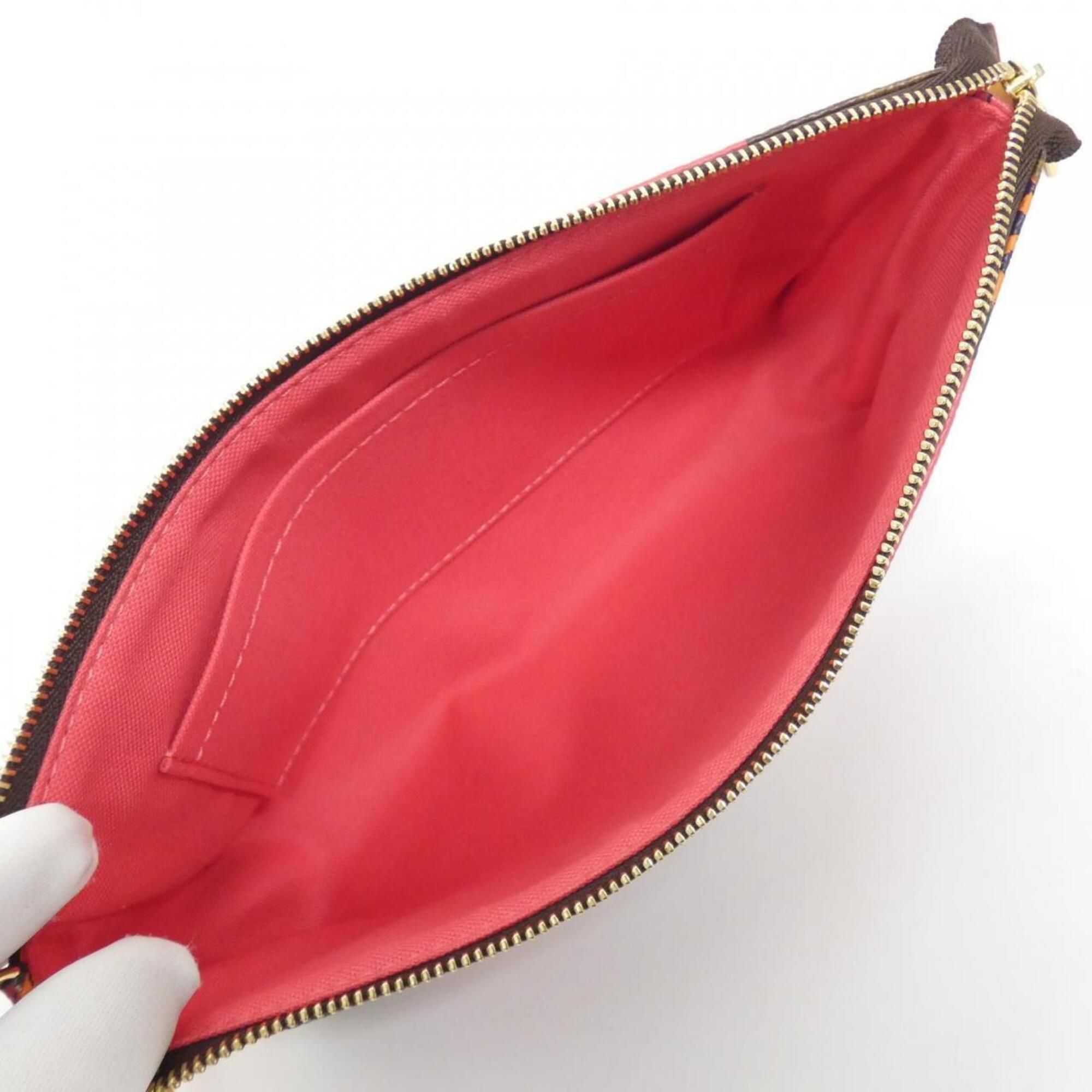 Coated Canvas Pochette Pouch (Pre-Owned) - Louis Vuitton - Modalova