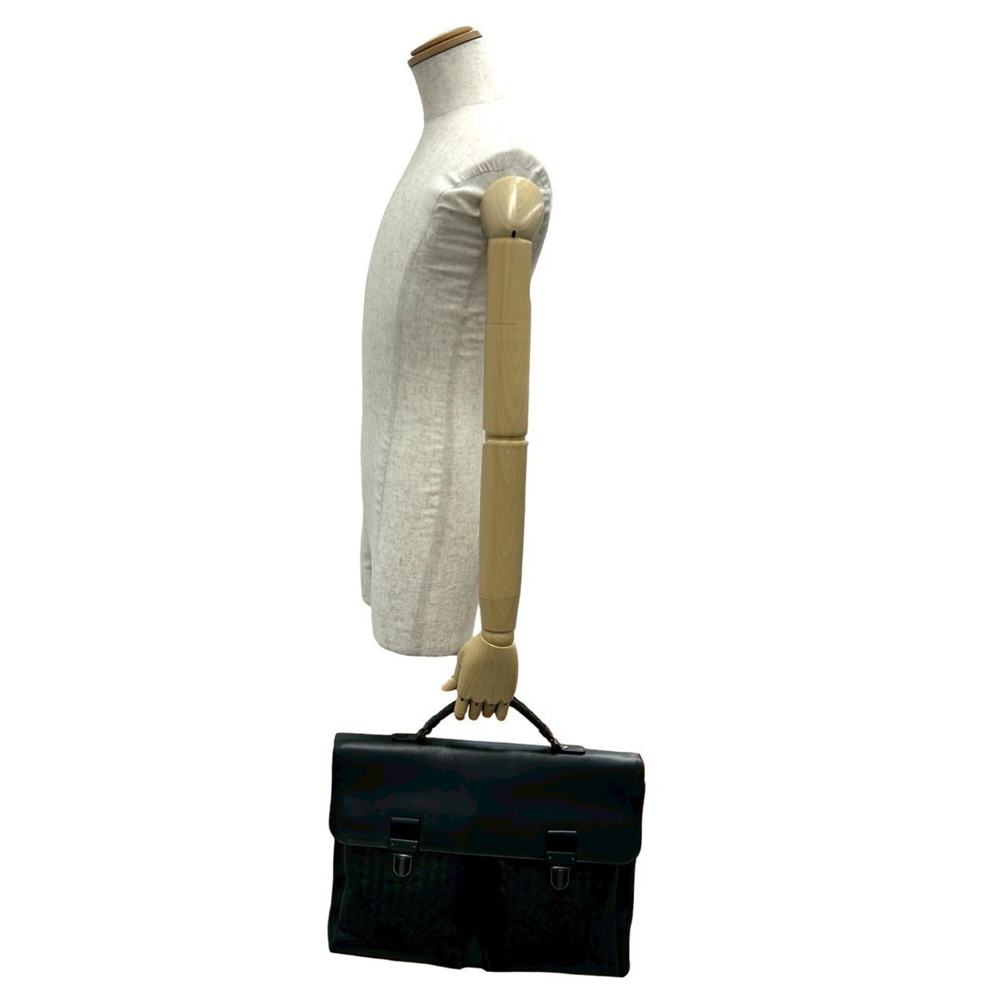 Leather Briefcase (Pre-Owned) - Bottega Veneta - Modalova