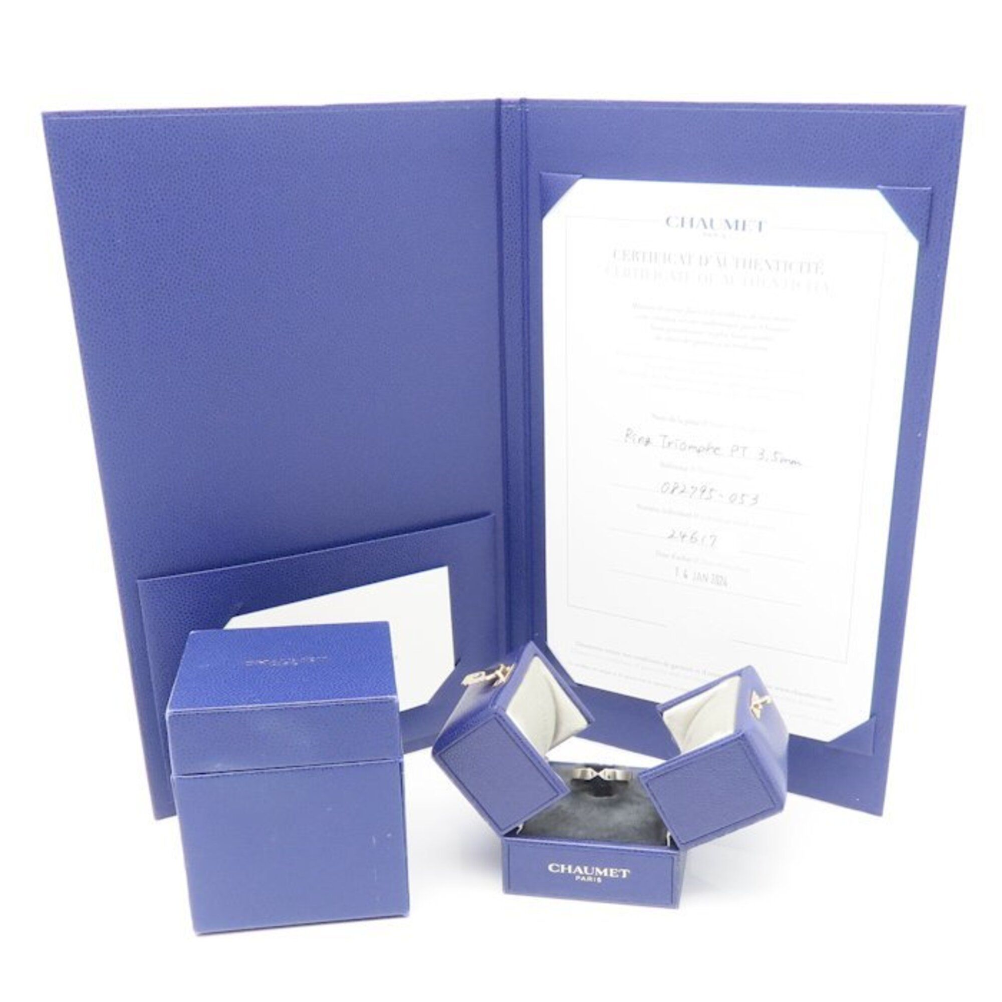 Platinum 950 Wedding Ring (Pre-Owned) - Chaumet - Modalova