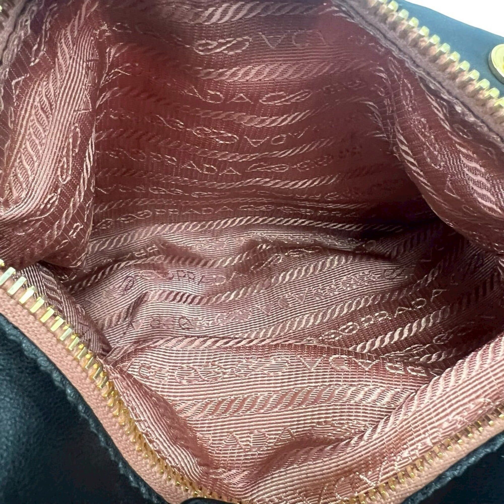 Nylon Leather Handbag Tote Bag (Pre-Owned) - Prada - Modalova