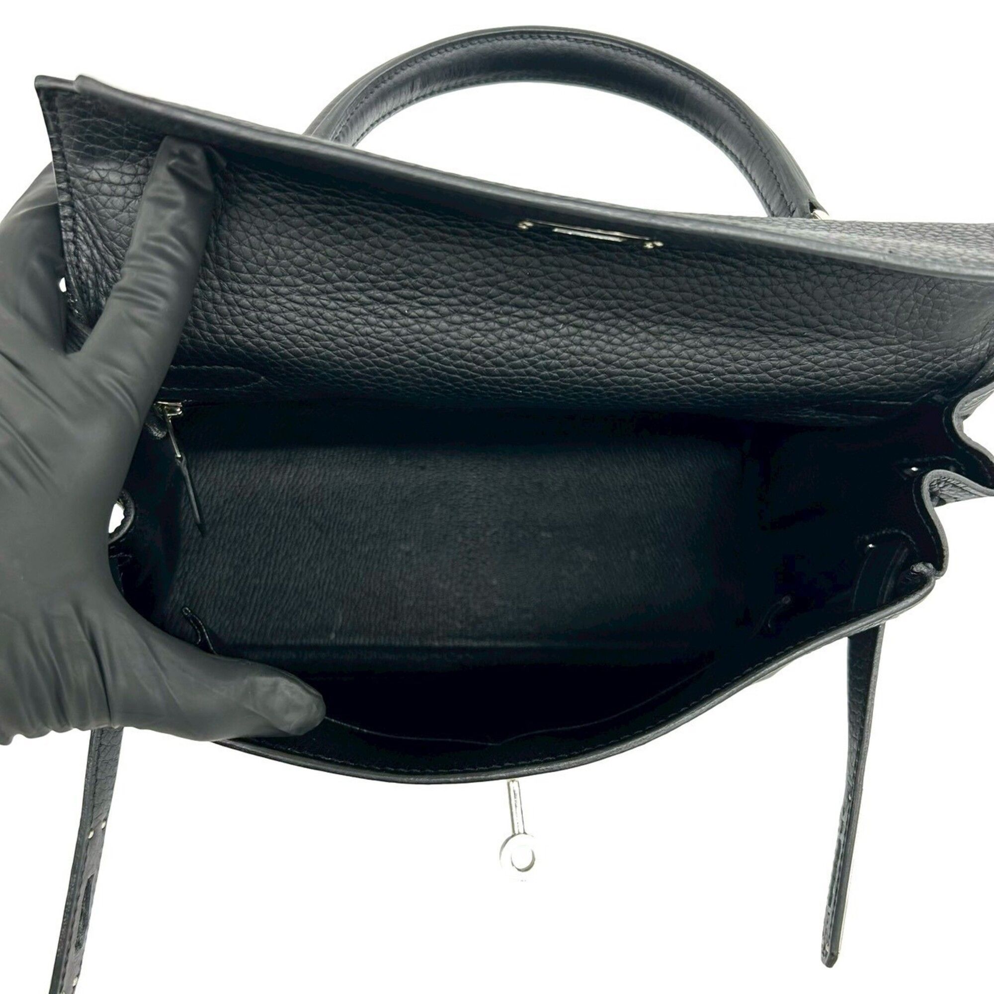 Taurillon Clemence Leather Handbag Shoulder Bag (Pre-Owned) - Hermes - Modalova