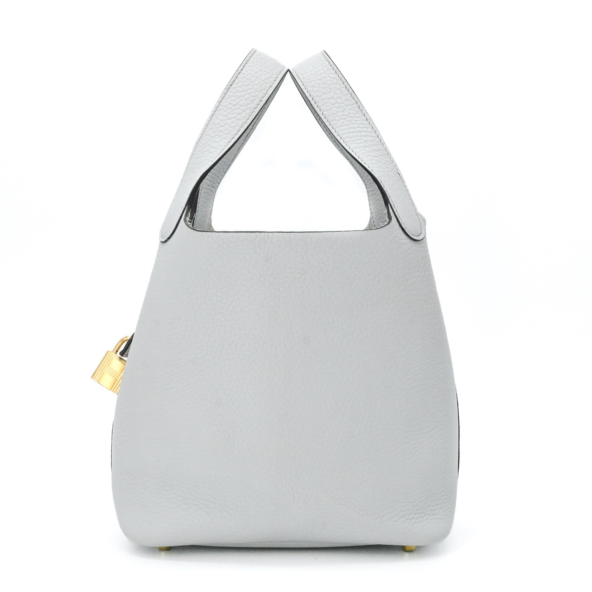 Picotin Taurillon Clemence Leather Handbag (Pre-Owned) - Hermes - Modalova