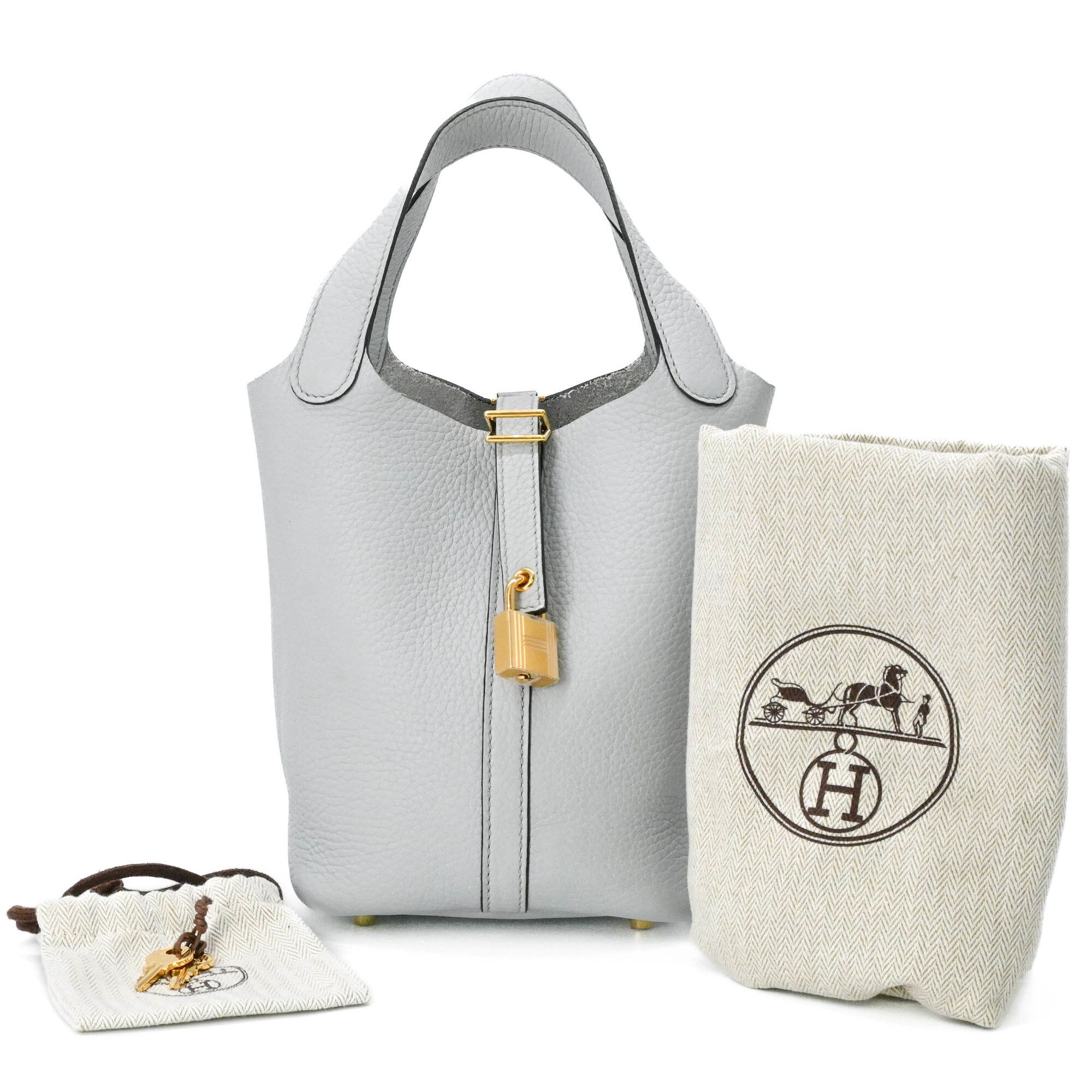 Taurillon Clemence Leather Handbag (Pre-Owned) - Hermes - Modalova