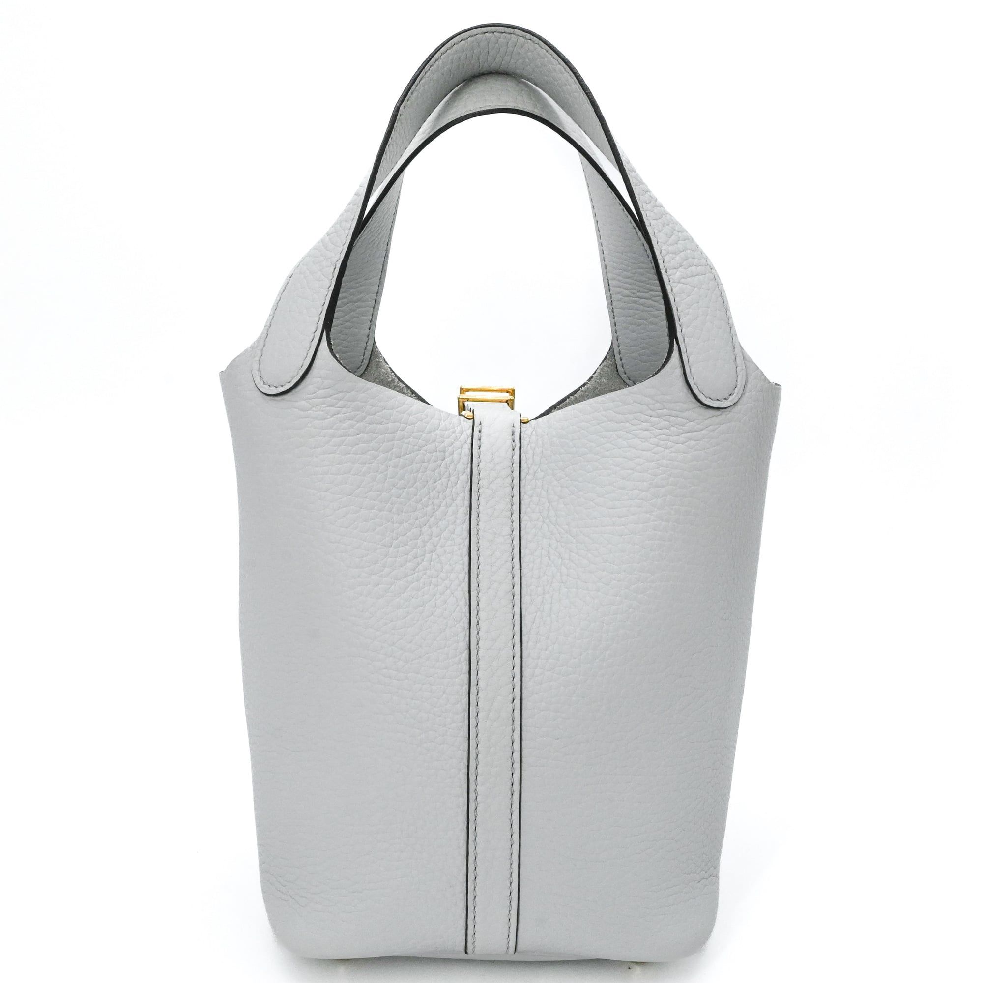 Picotin Taurillon Clemence Leather Handbag (Pre-Owned) - Hermes - Modalova