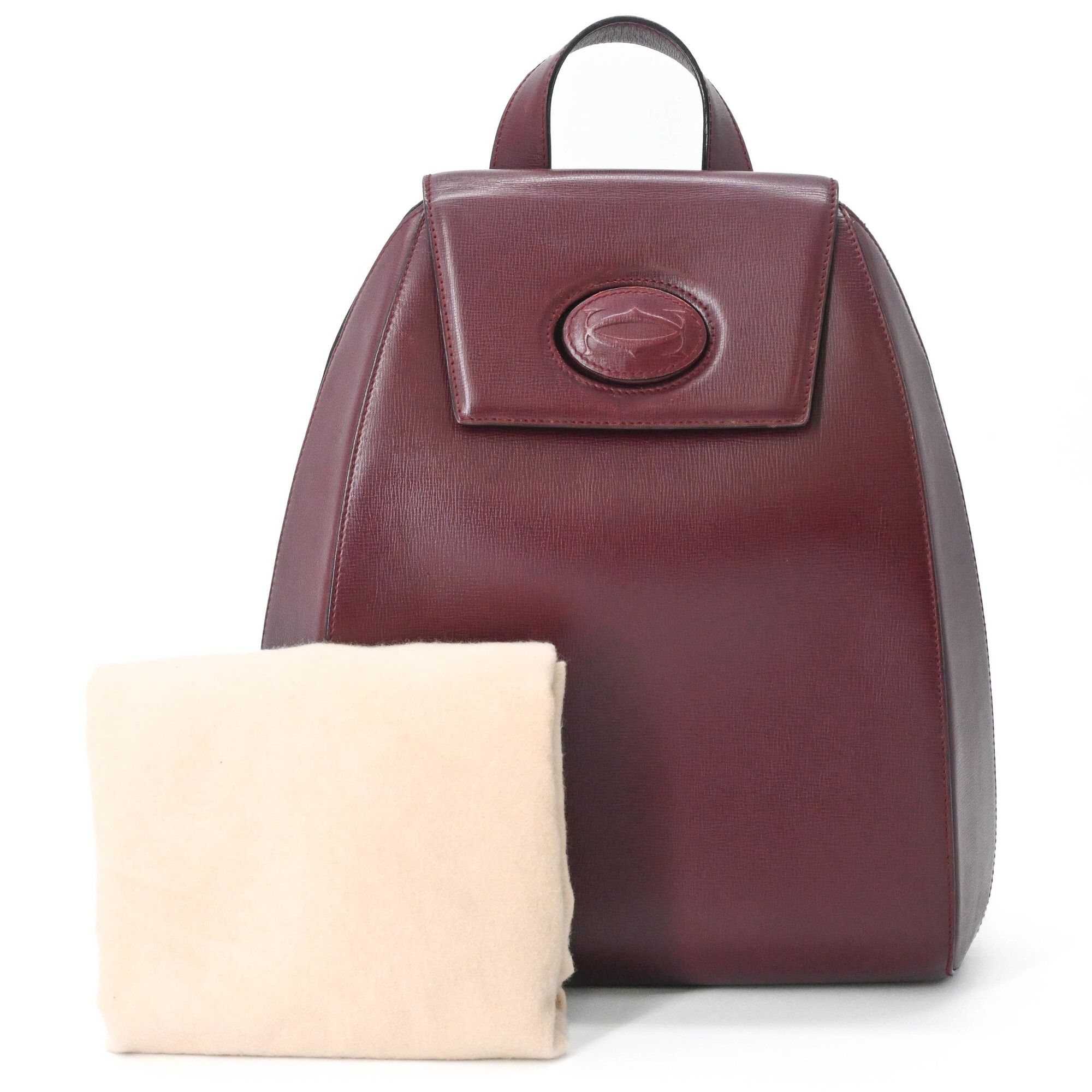 Must Leather Backpack (Pre-Owned) - Cartier - Modalova