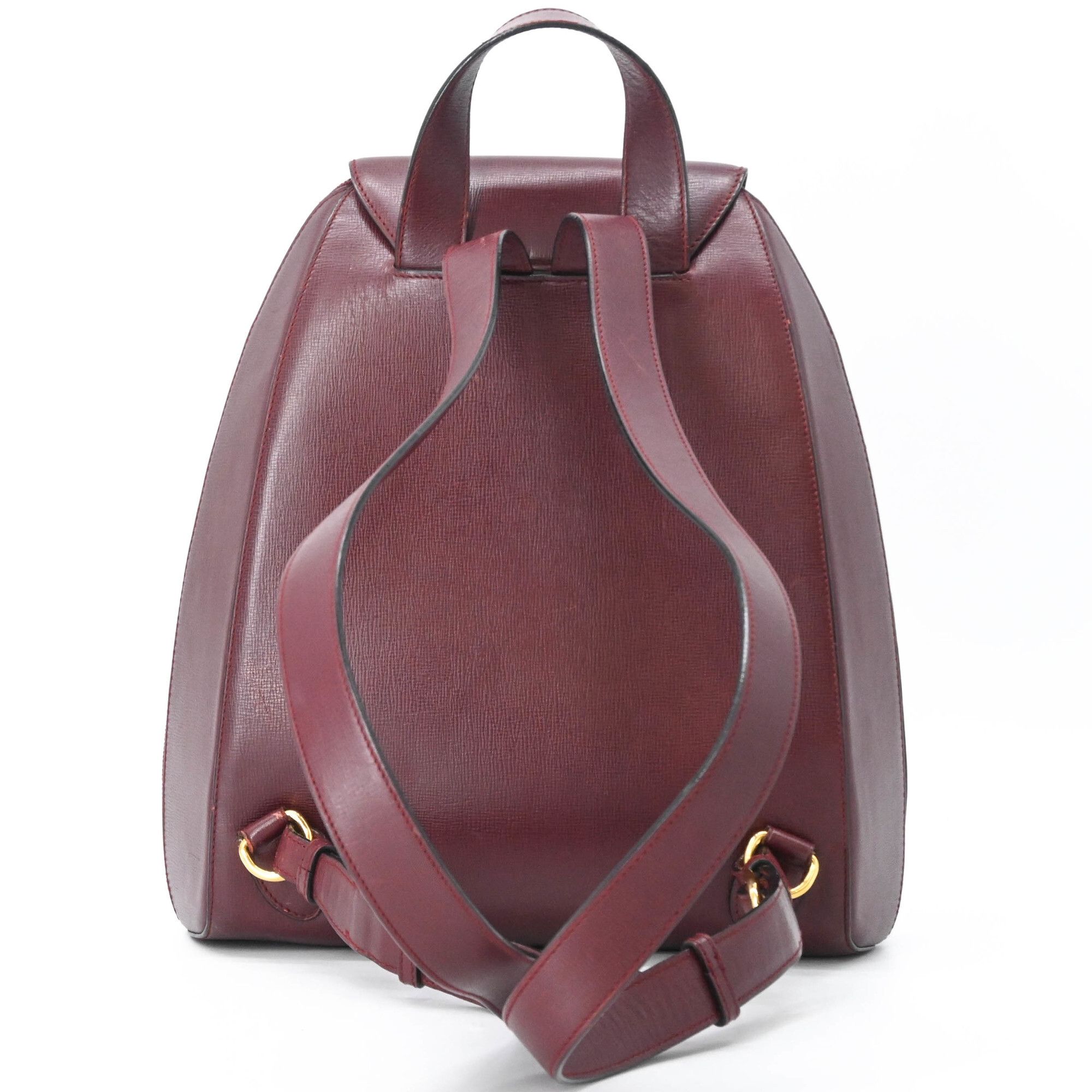 Must Leather Backpack (Pre-Owned) - Cartier - Modalova
