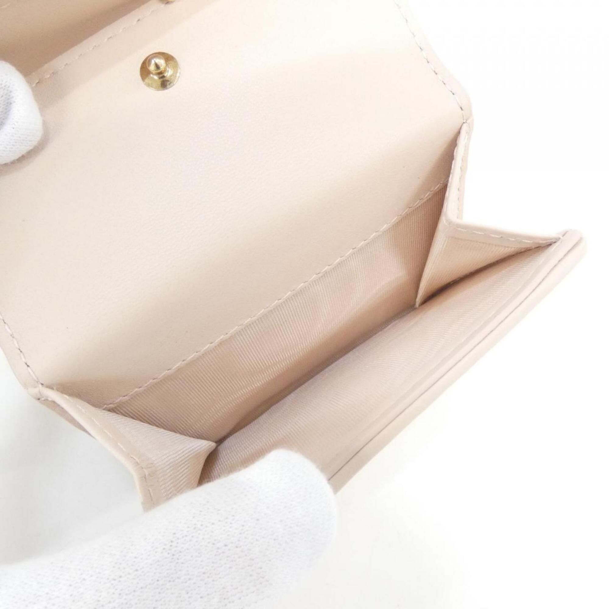 Leather Wallet (Tri-Fold) (Pre-Owned) - Christian Dior - Modalova