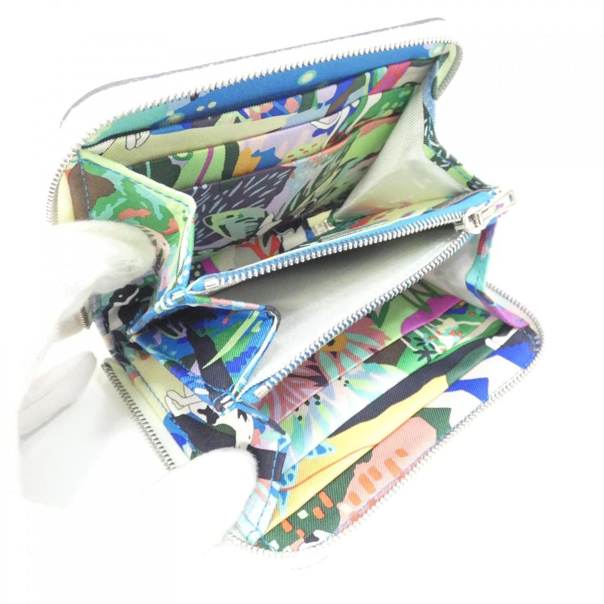 Epsom Leather Silk Wallet (Bi-Fold) (Pre-Owned) - Hermes - Modalova