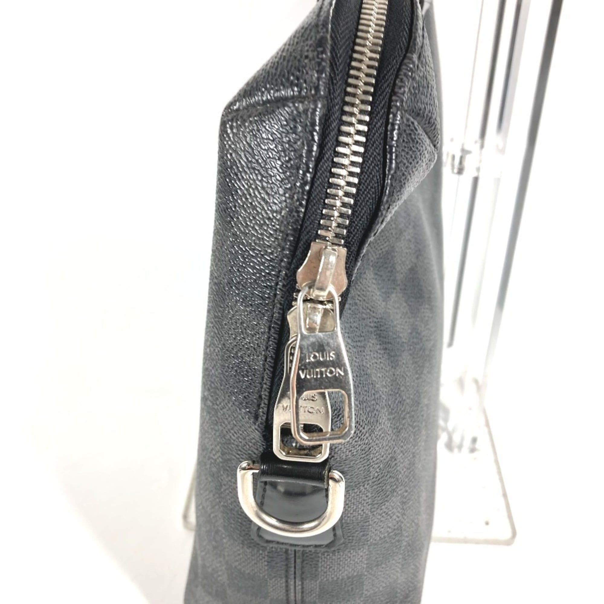 Damier Graphite Briefcase Handbag (Pre-Owned) - Louis Vuitton - Modalova