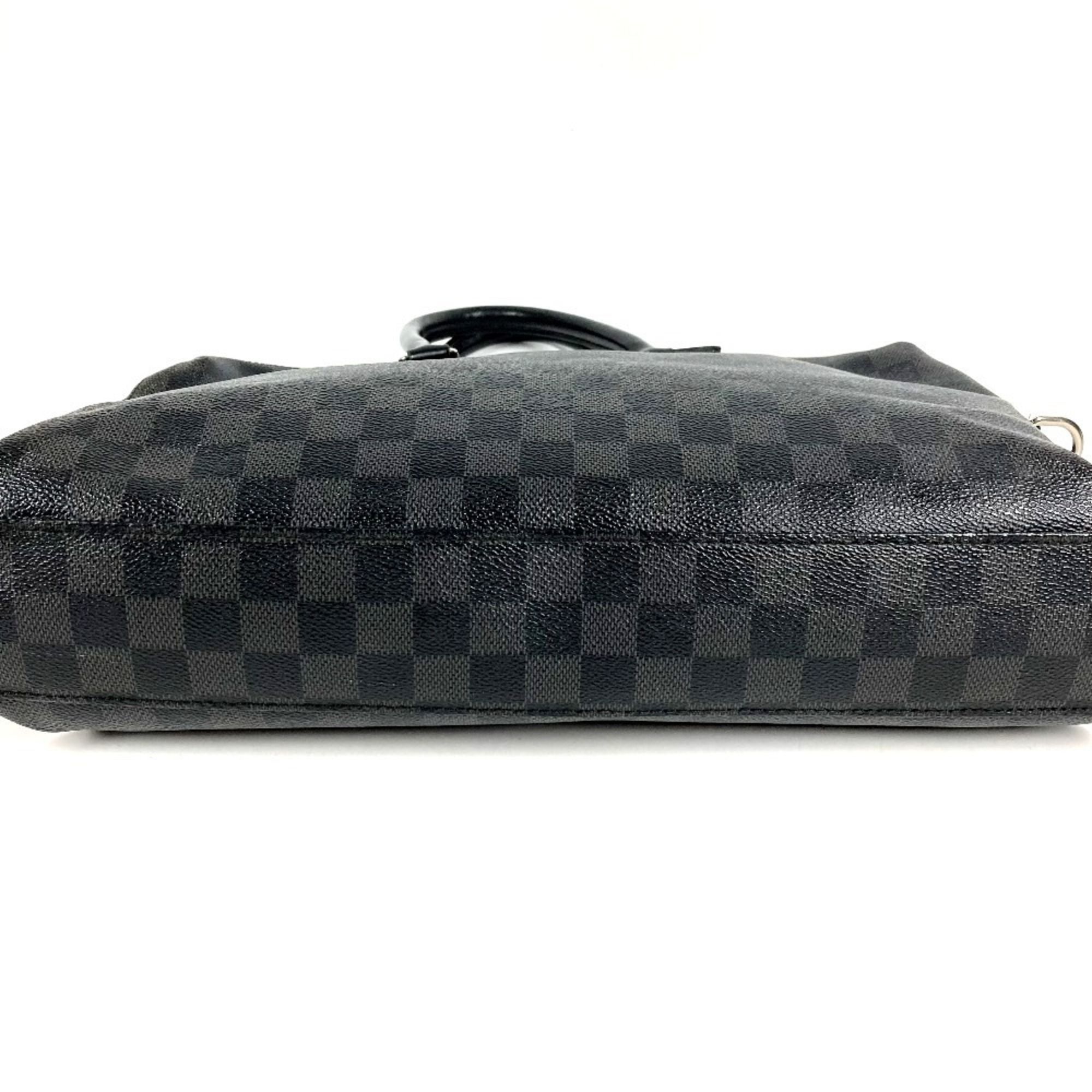 Damier Graphite Briefcase Handbag (Pre-Owned) - Louis Vuitton - Modalova