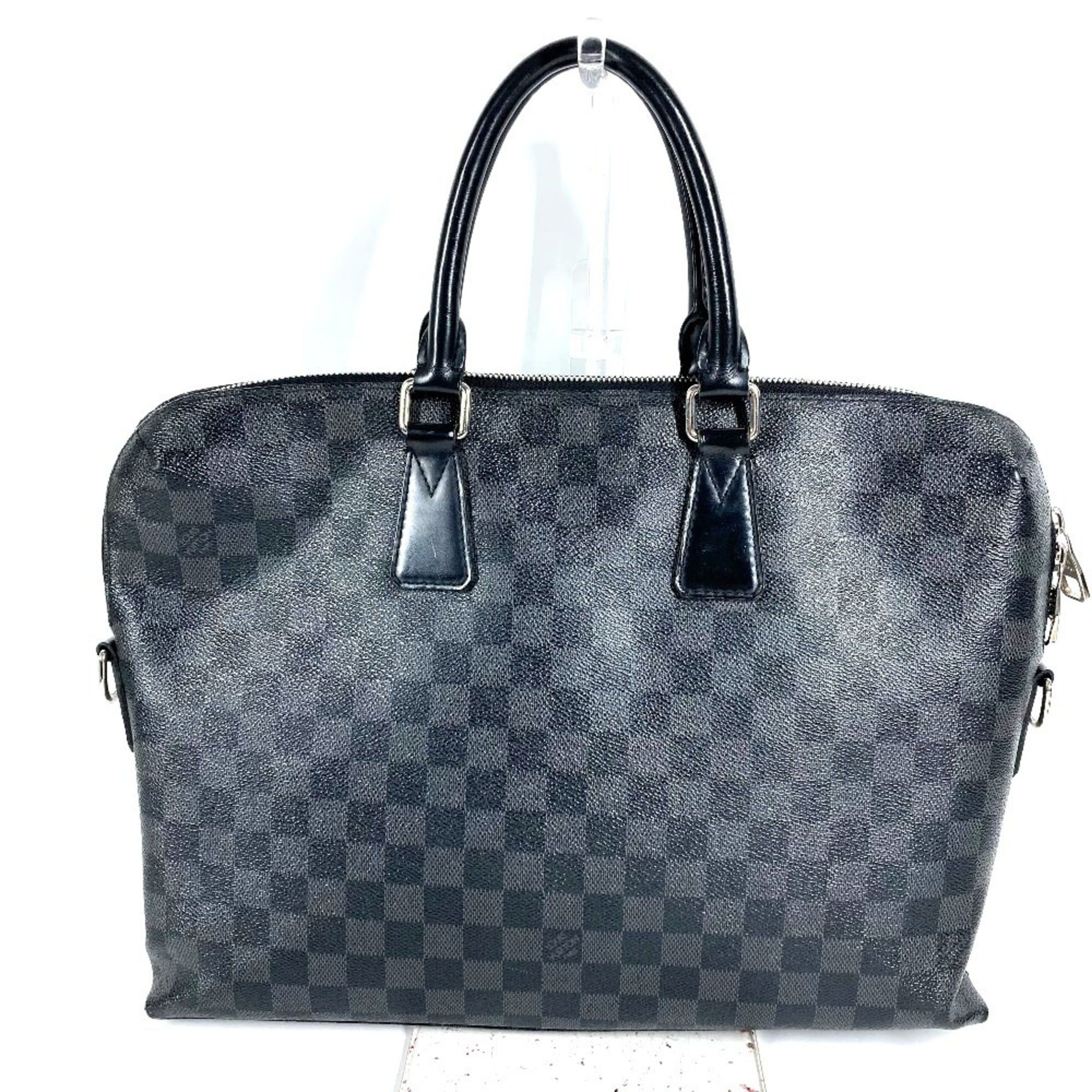 Damier Graphite Briefcase Handbag (Pre-Owned) - Louis Vuitton - Modalova