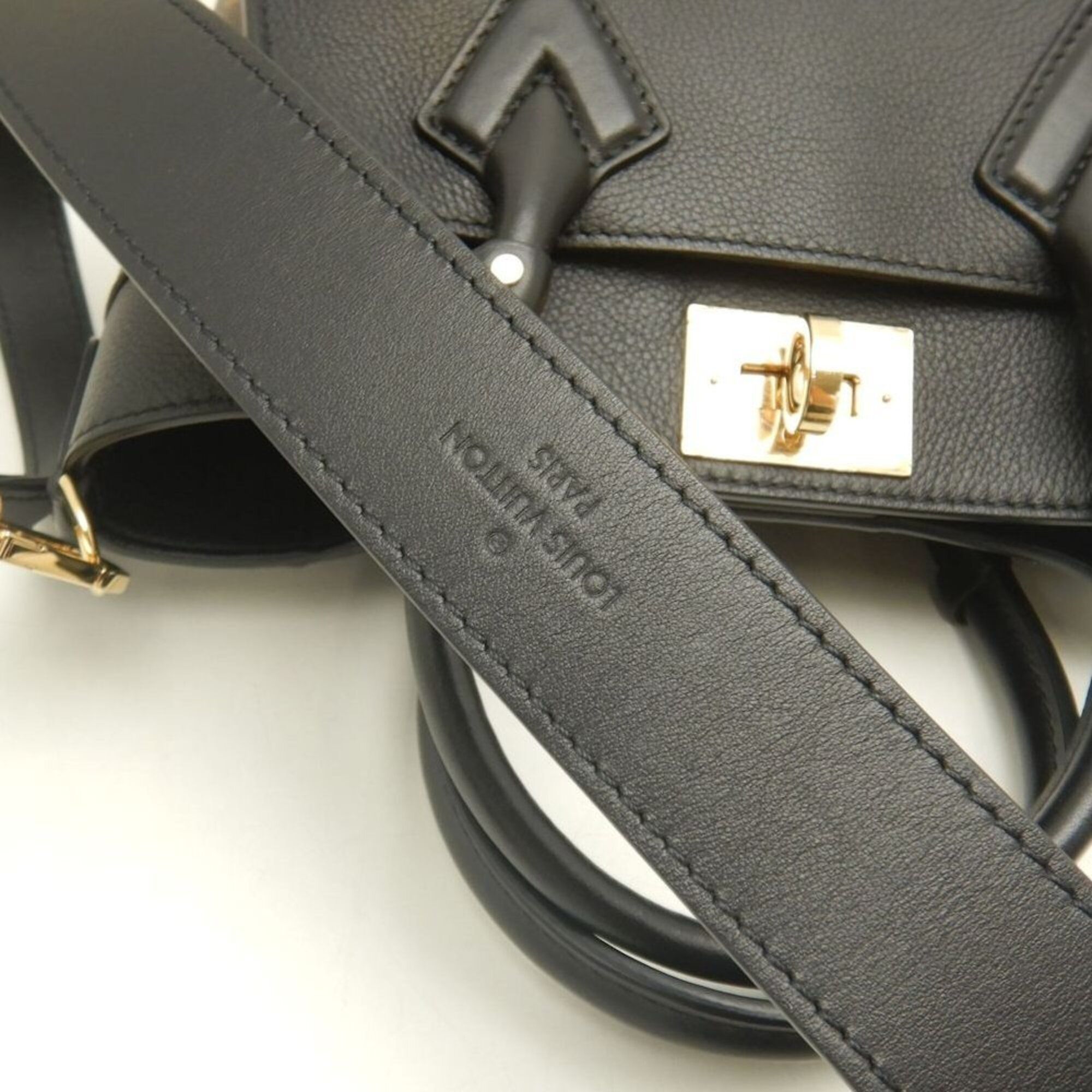Monogram Leather Handbag (Pre-Owned) - Louis Vuitton - Modalova
