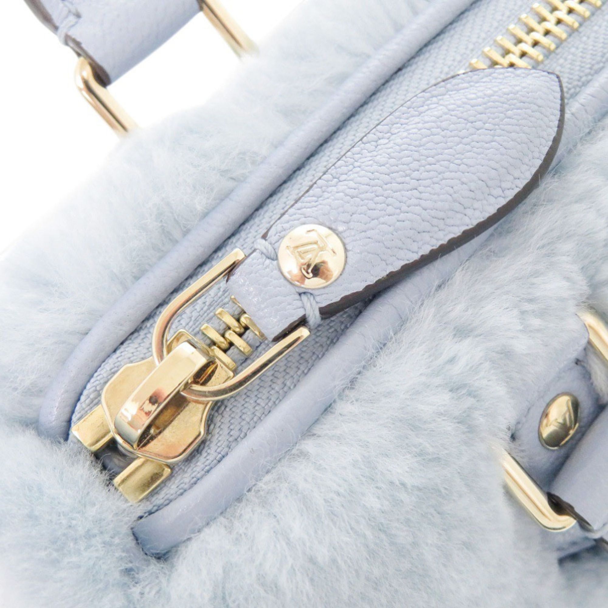Leather Fur Handbag (Pre-Owned) - Louis Vuitton - Modalova