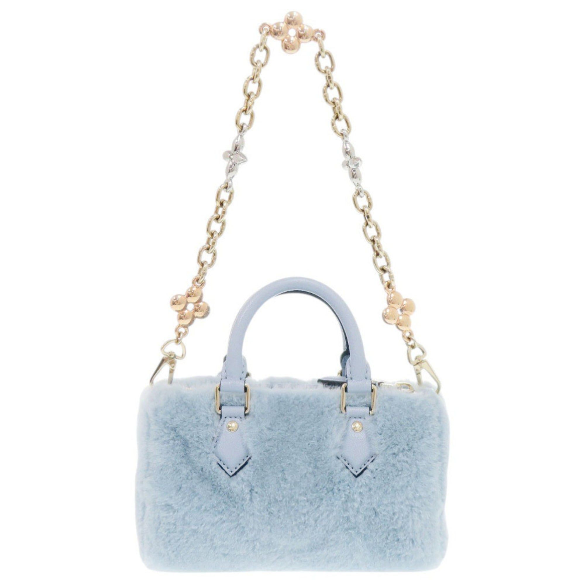 Leather Fur Handbag (Pre-Owned) - Louis Vuitton - Modalova
