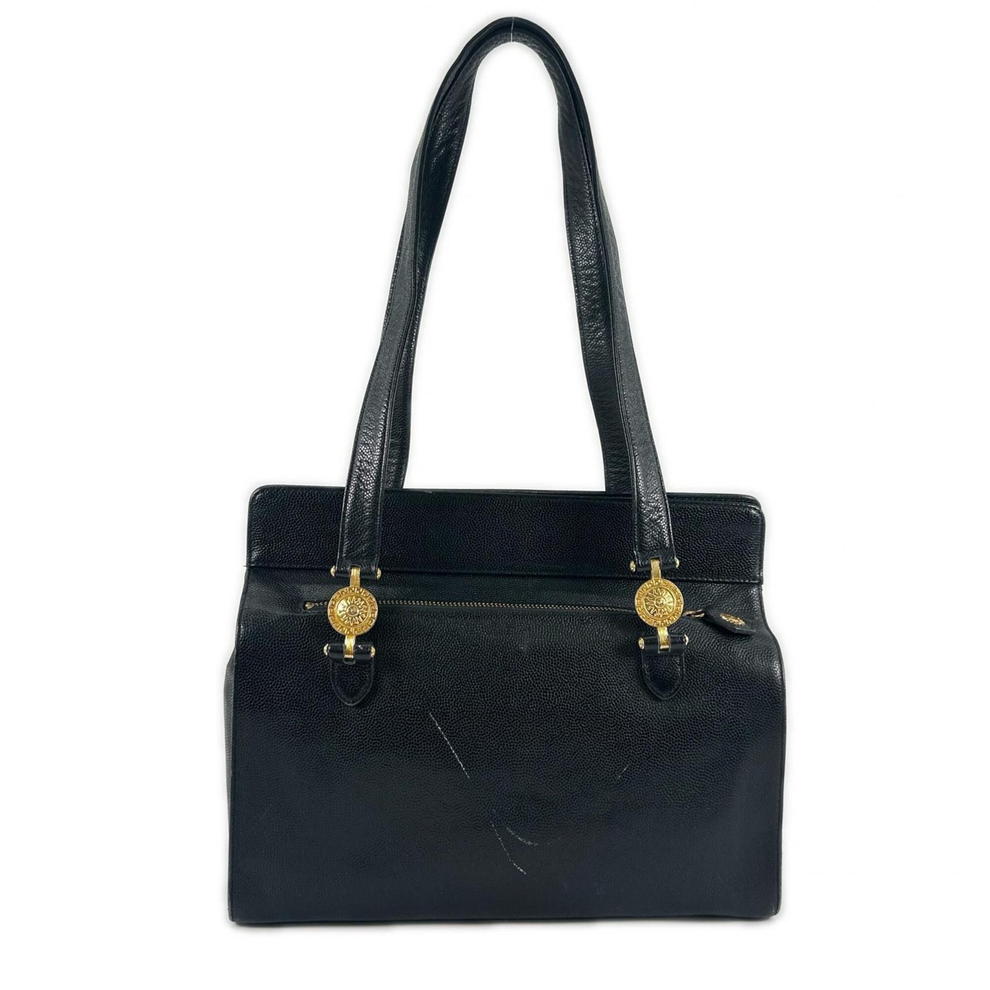 Leather Tote Bag (Pre-Owned) - Versace - Modalova